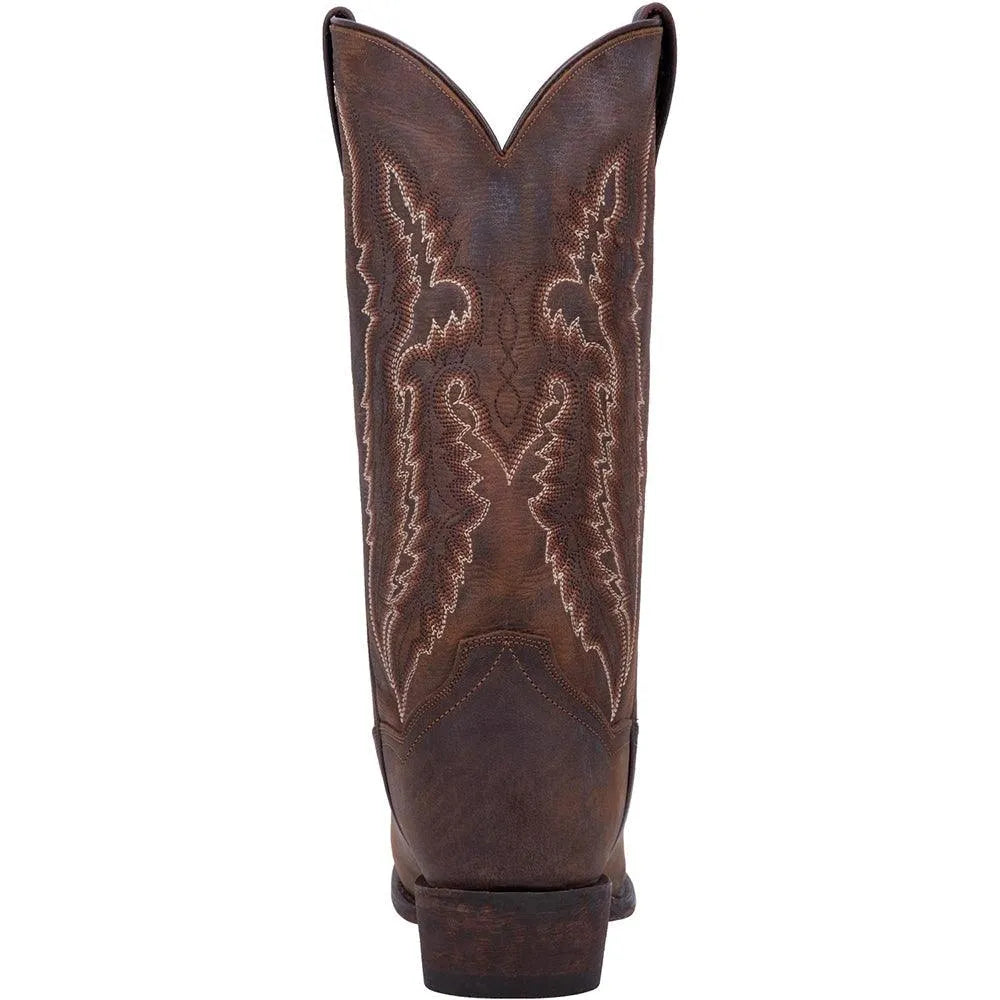 Dan Post Men's Cowboy Western Boot Renegade CS – Distressed All-Over Leather, Moisture-Wicking Comfort Cushion Insole, Fully Leather Lined, Distressed Leather Outsole, 13" Shaft, Vintage Western Boot