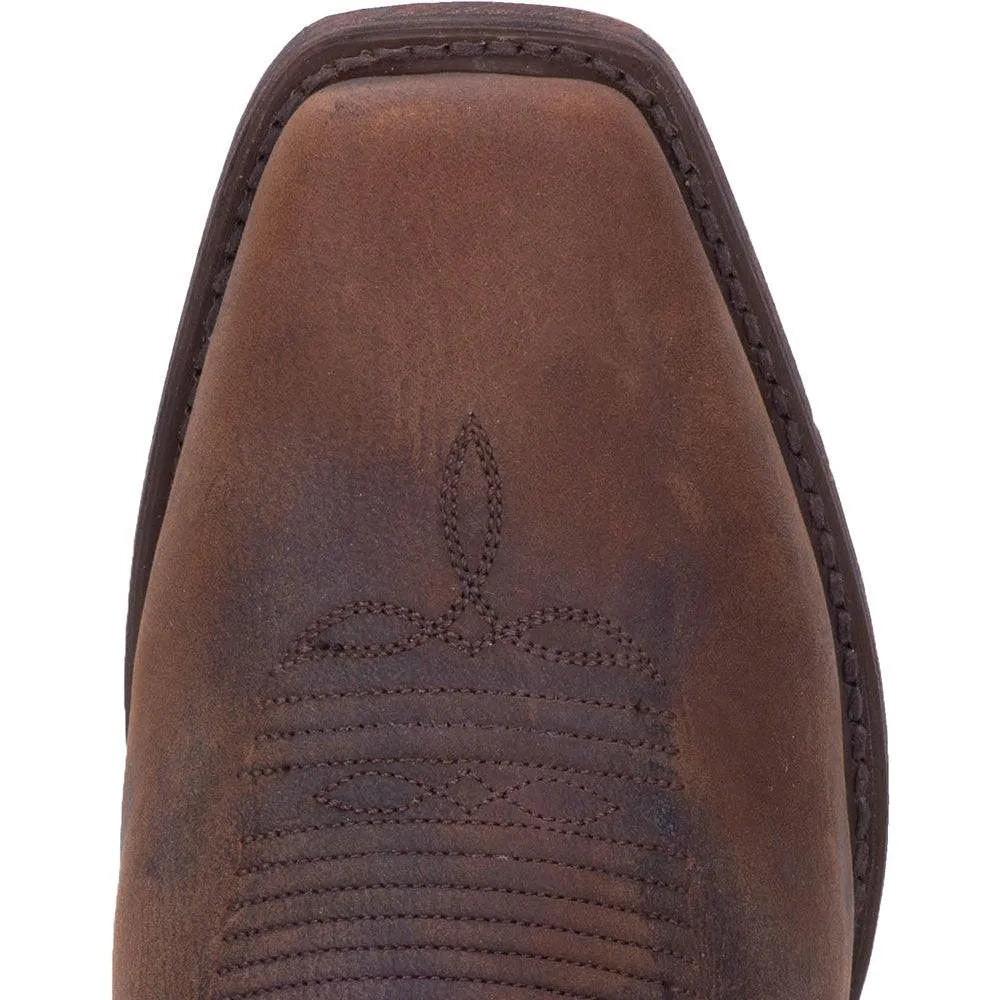 Dan Post Men's Cowboy Western Boot Renegade CS – Distressed All-Over Leather, Moisture-Wicking Comfort Cushion Insole, Fully Leather Lined, Distressed Leather Outsole, 13" Shaft, Vintage Western Boot
