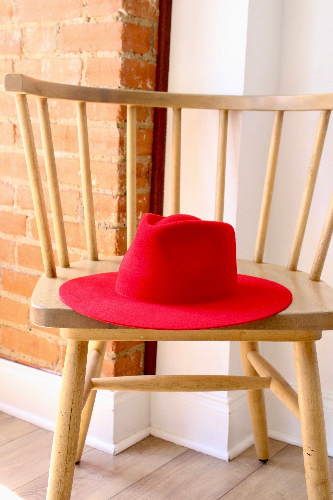 Wilder and Soul The Rowan Rancher Western Hat - Red