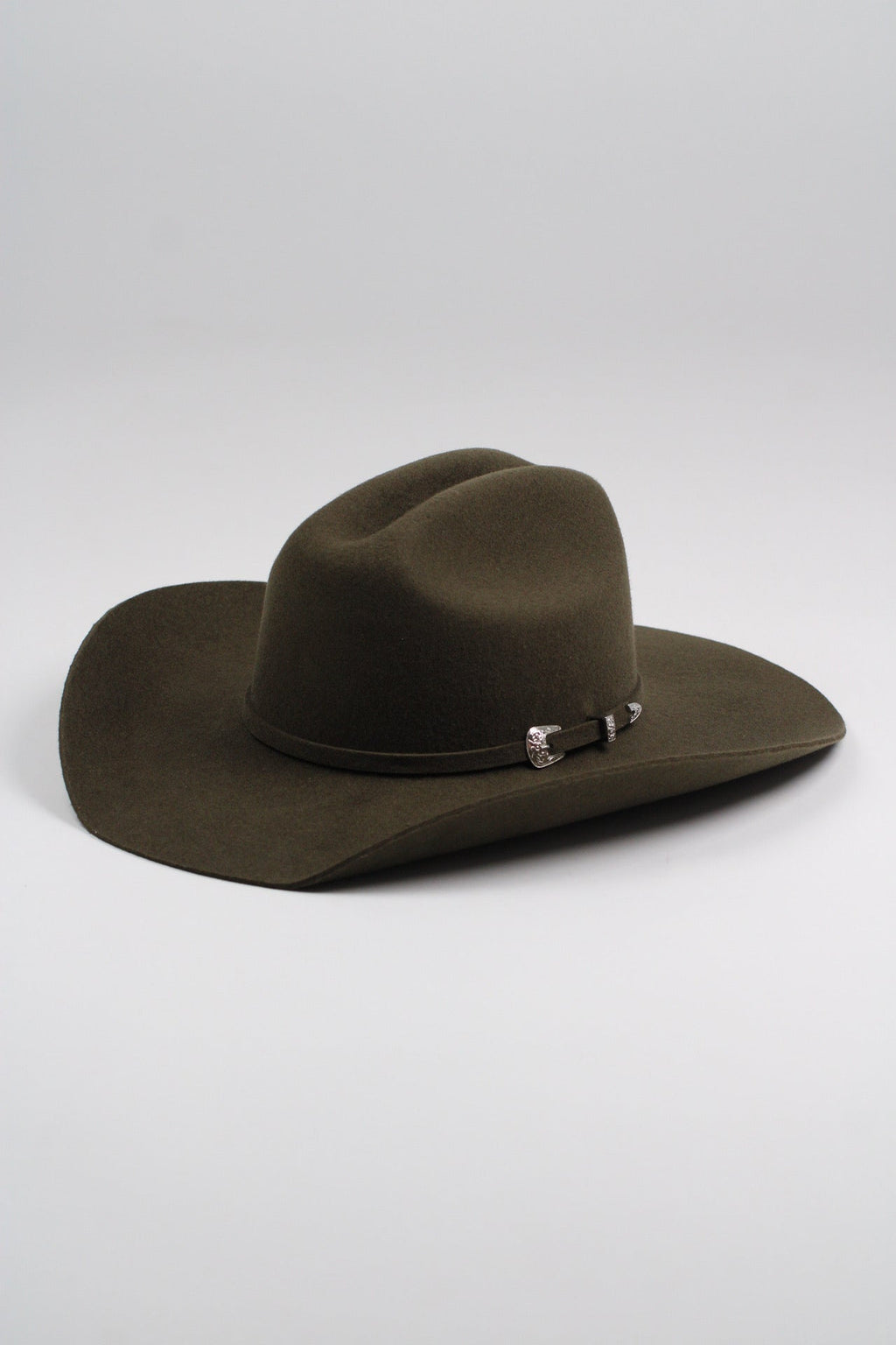Wilder and Soul Mustang Western Hat - Dark Olive