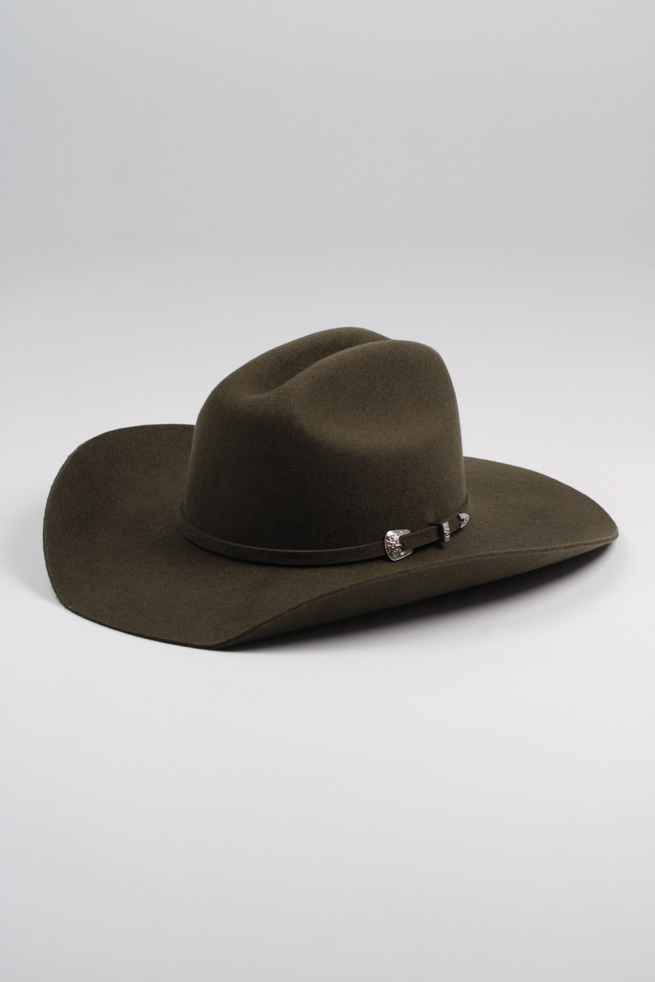 Wilder and Soul Mustang Western Hat - Dark Olive