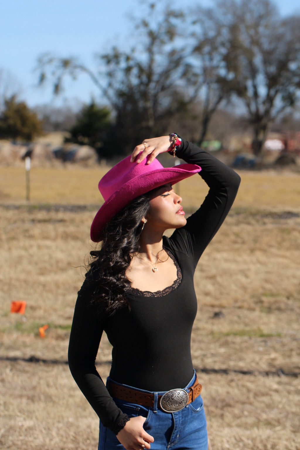 Wilder and Soul Durango Western Hat - Magenta