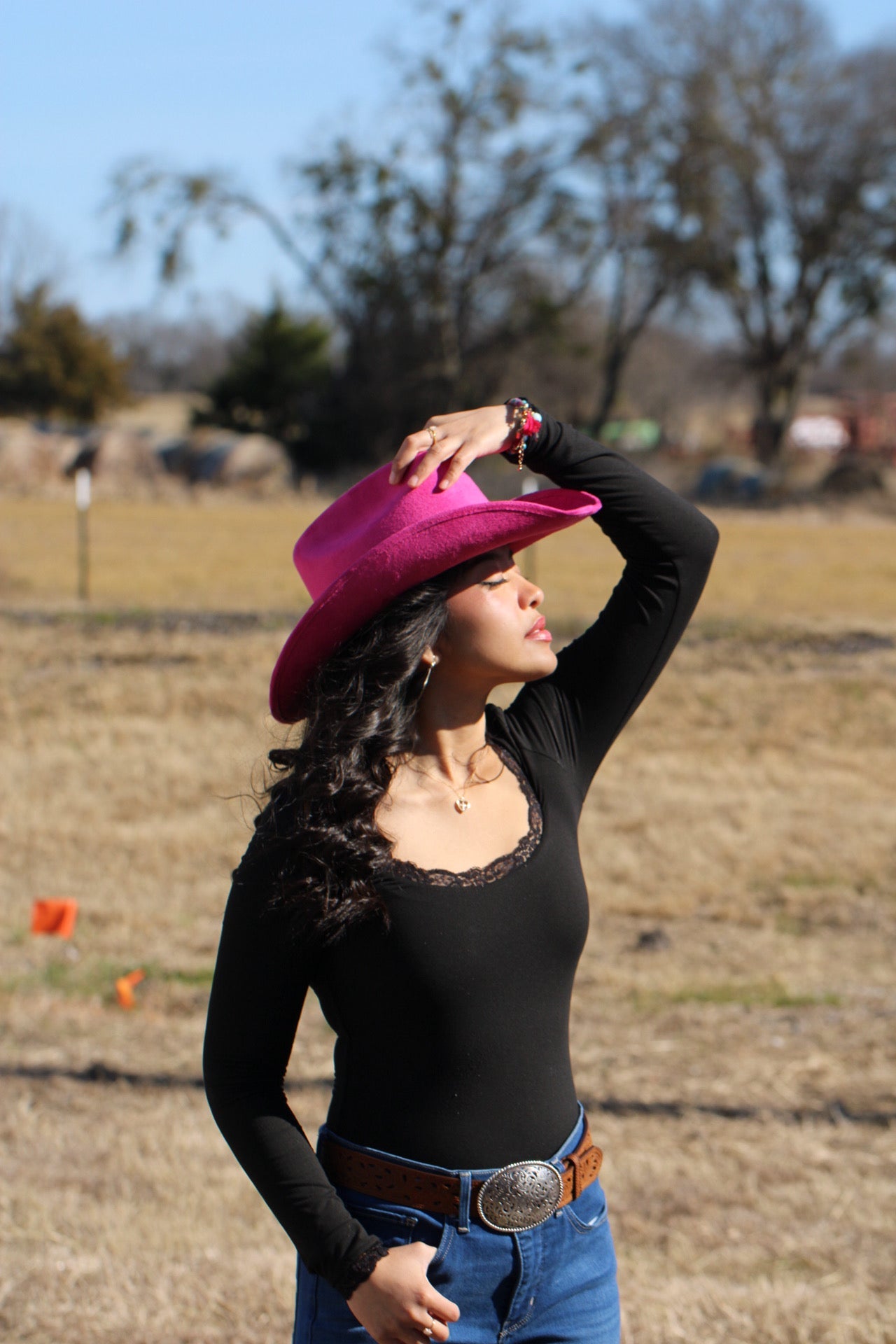 Wilder and Soul Durango Western Hat - Magenta
