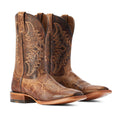 Ariat Men's Point Ryder Western Boot – Wide Square Toe | Distressed Leather | ATS® Technology