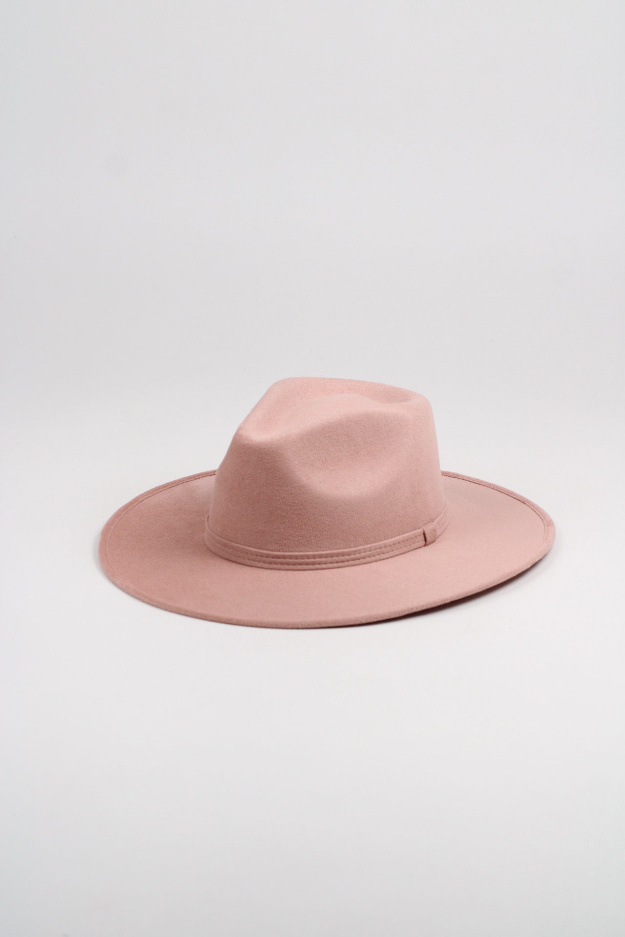 Wilder and Soul The Nomad Western Hat - Pale Dusty Rose