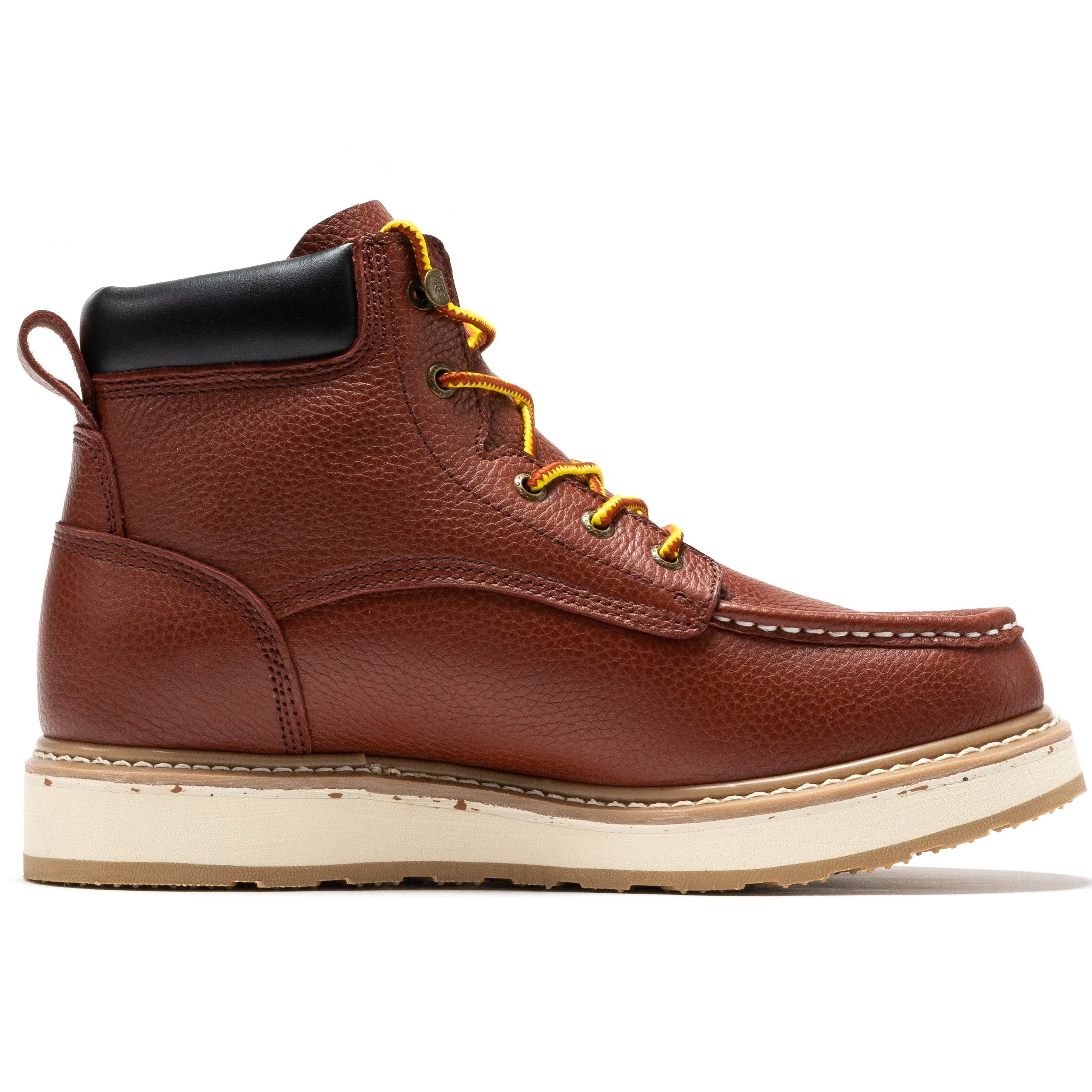 ROCKROOSTER Walker Men's 6 Inch Moc-Toe Soft Toe Boot