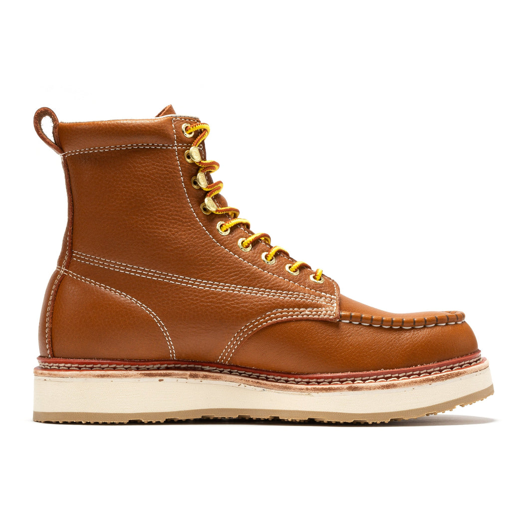 ROCKROOSTER Norwood Men's 6 Inch Moc-Toe Soft Toe Work Boot