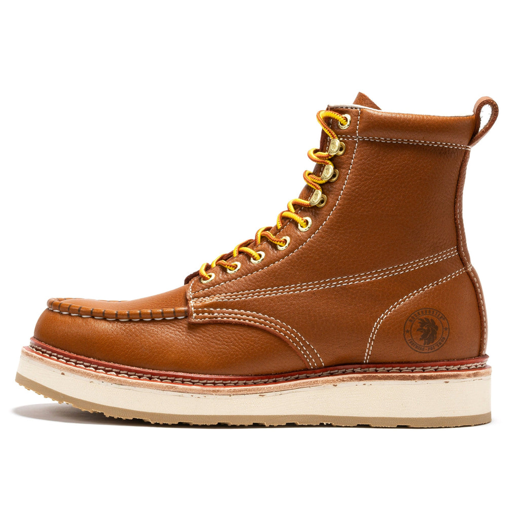 ROCKROOSTER Norwood Men's 6 Inch Moc-Toe Soft Toe Work Boot