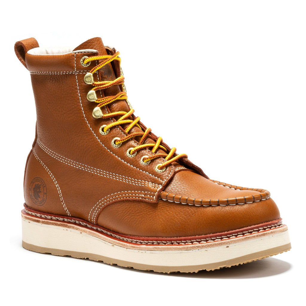 ROCKROOSTER Norwood Men's 6 Inch Moc-Toe Soft Toe Work Boot