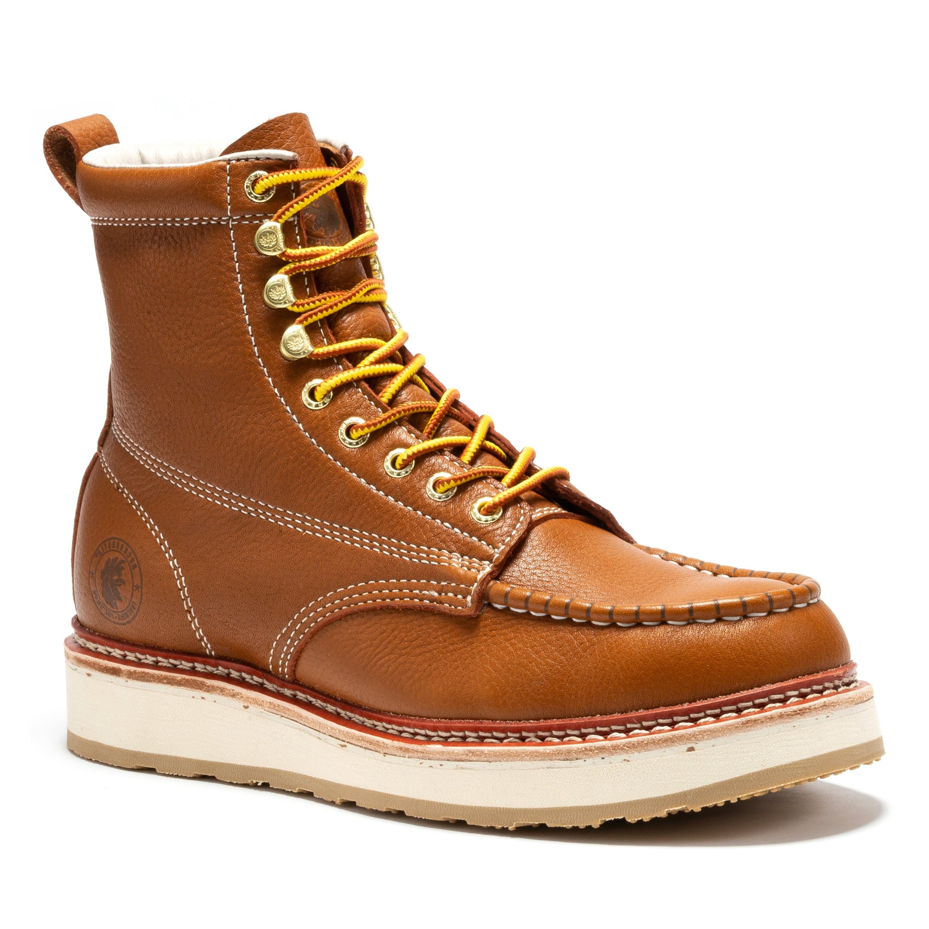 ROCKROOSTER Norwood Men's 6 Inch Moc-Toe Soft Toe Work Boot