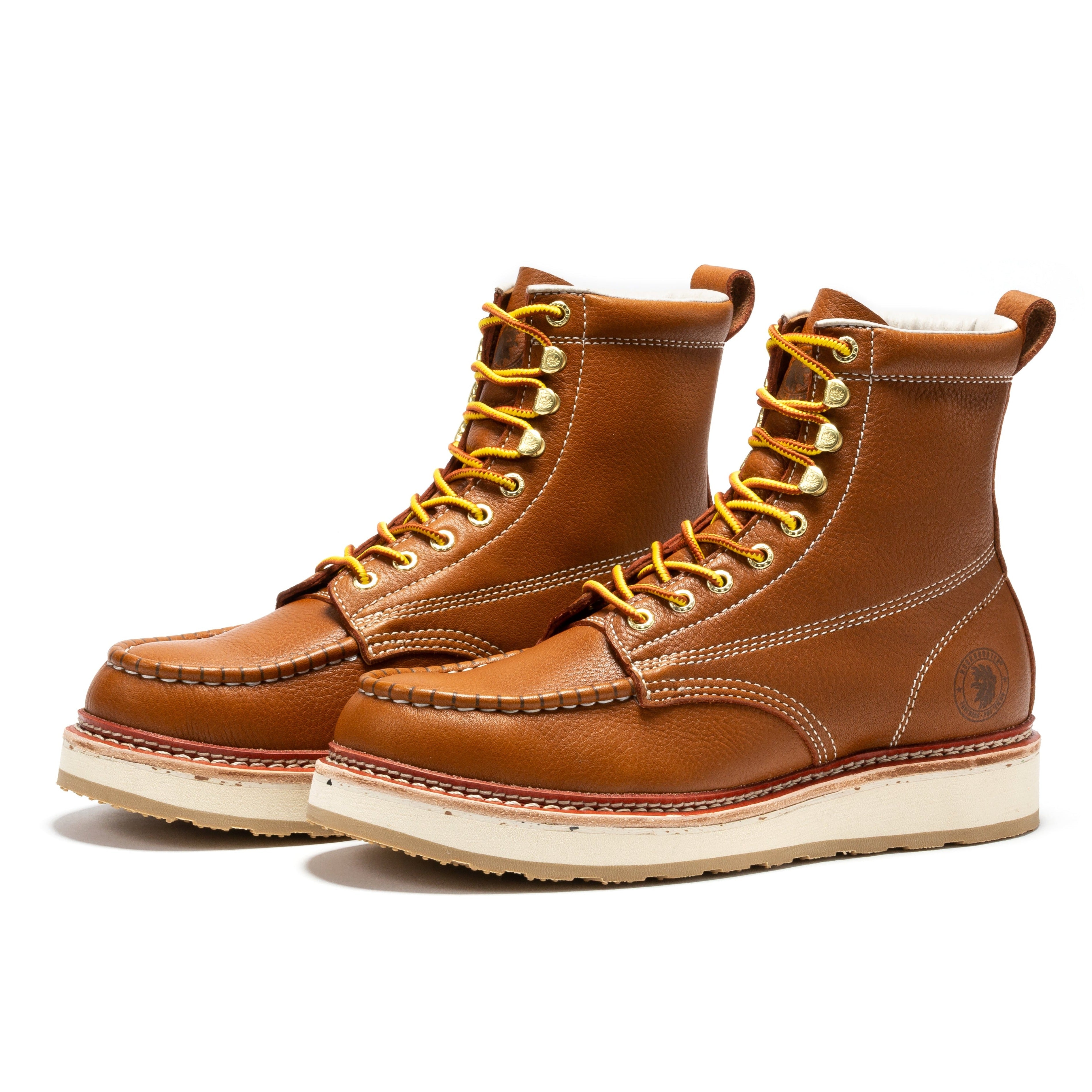 ROCKROOSTER Norwood Men's 6 Inch Moc-Toe Soft Toe Work Boot