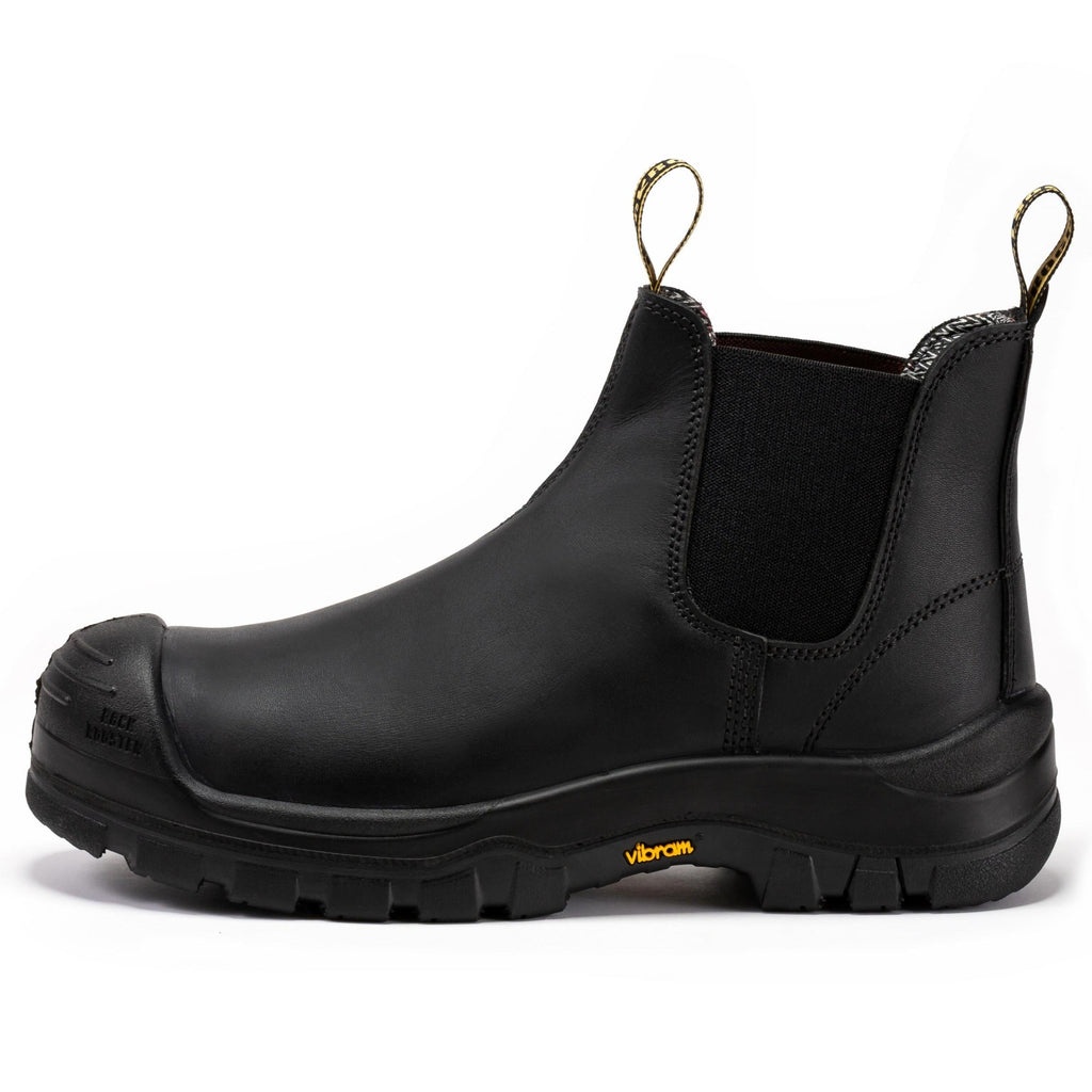 ROCKROOSTER Beaufort Mens Black 6" Chelsea Work Boot