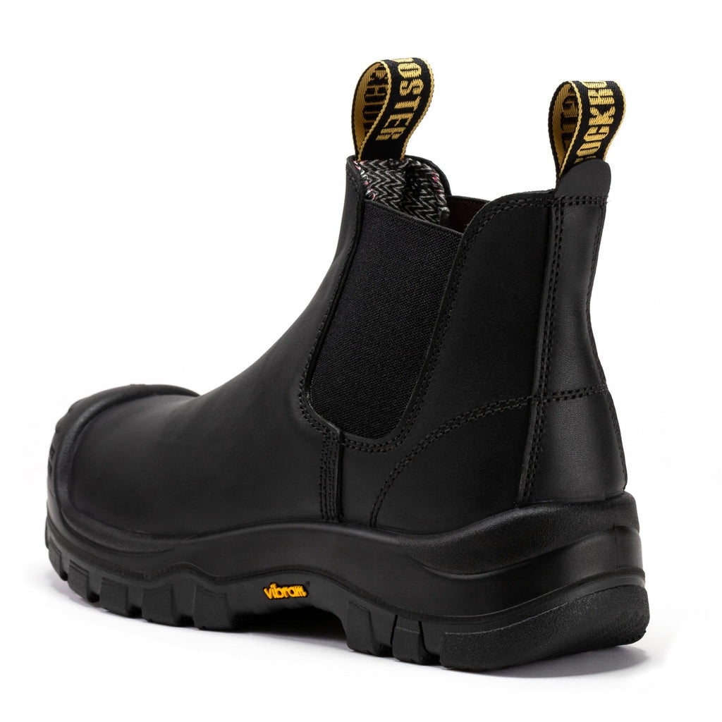 ROCKROOSTER Beaufort Mens Black 6" Chelsea Work Boot