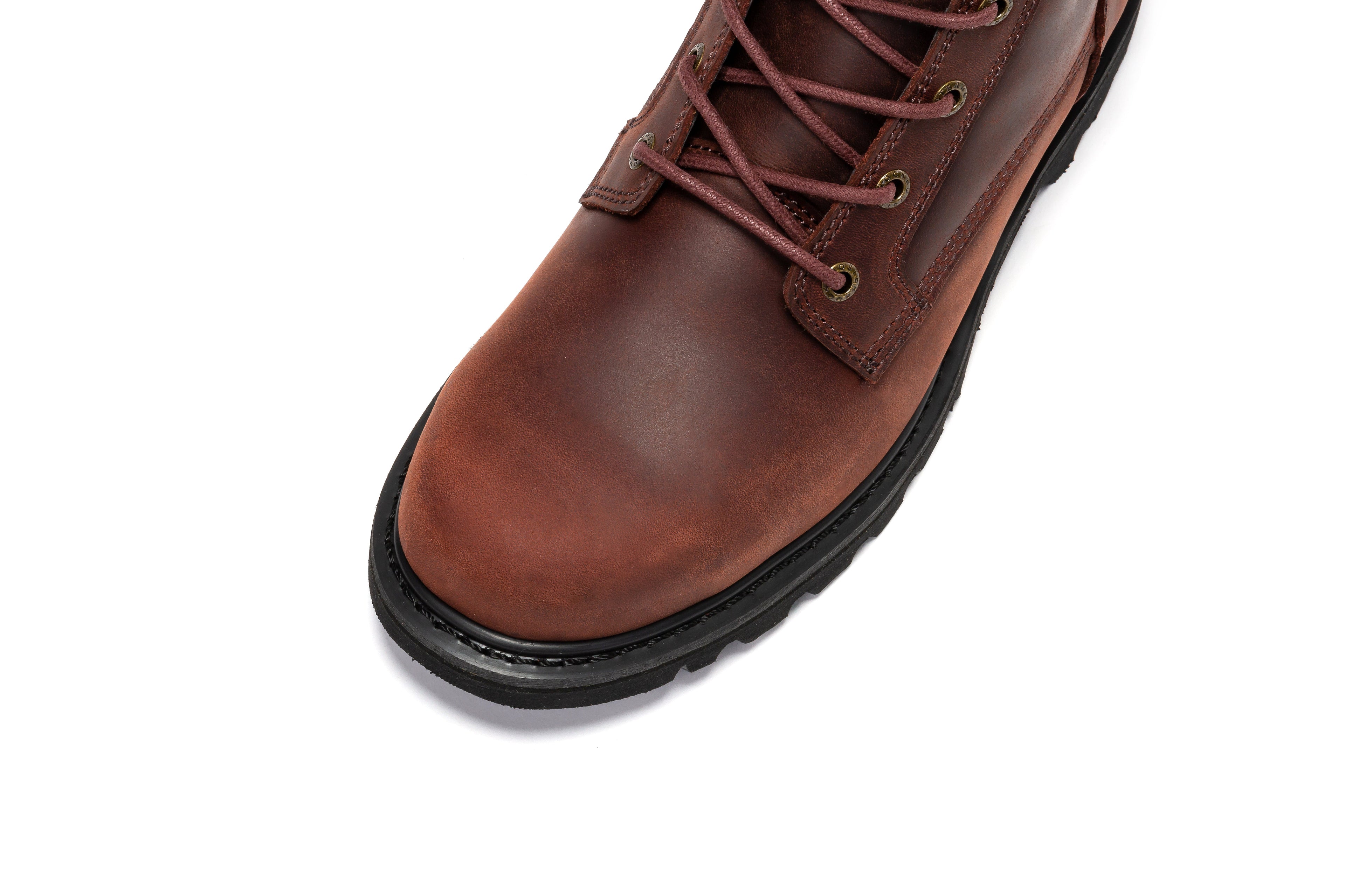 Rockrooster Mantua Mens 8 Inch Soft Toe Zip Work Boot SAP130