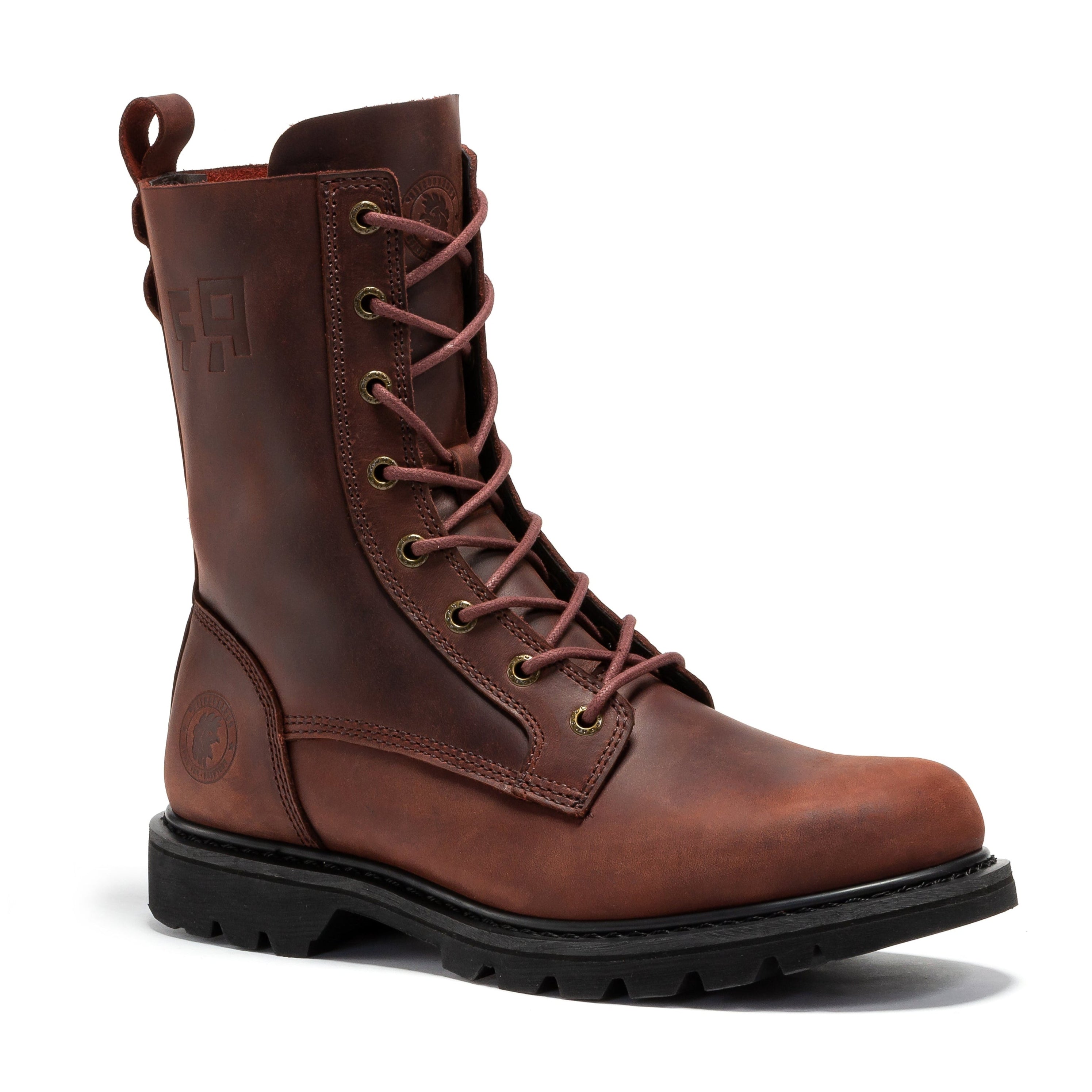 Rockrooster Mantua Mens 8 Inch Soft Toe Zip Work Boot SAP130