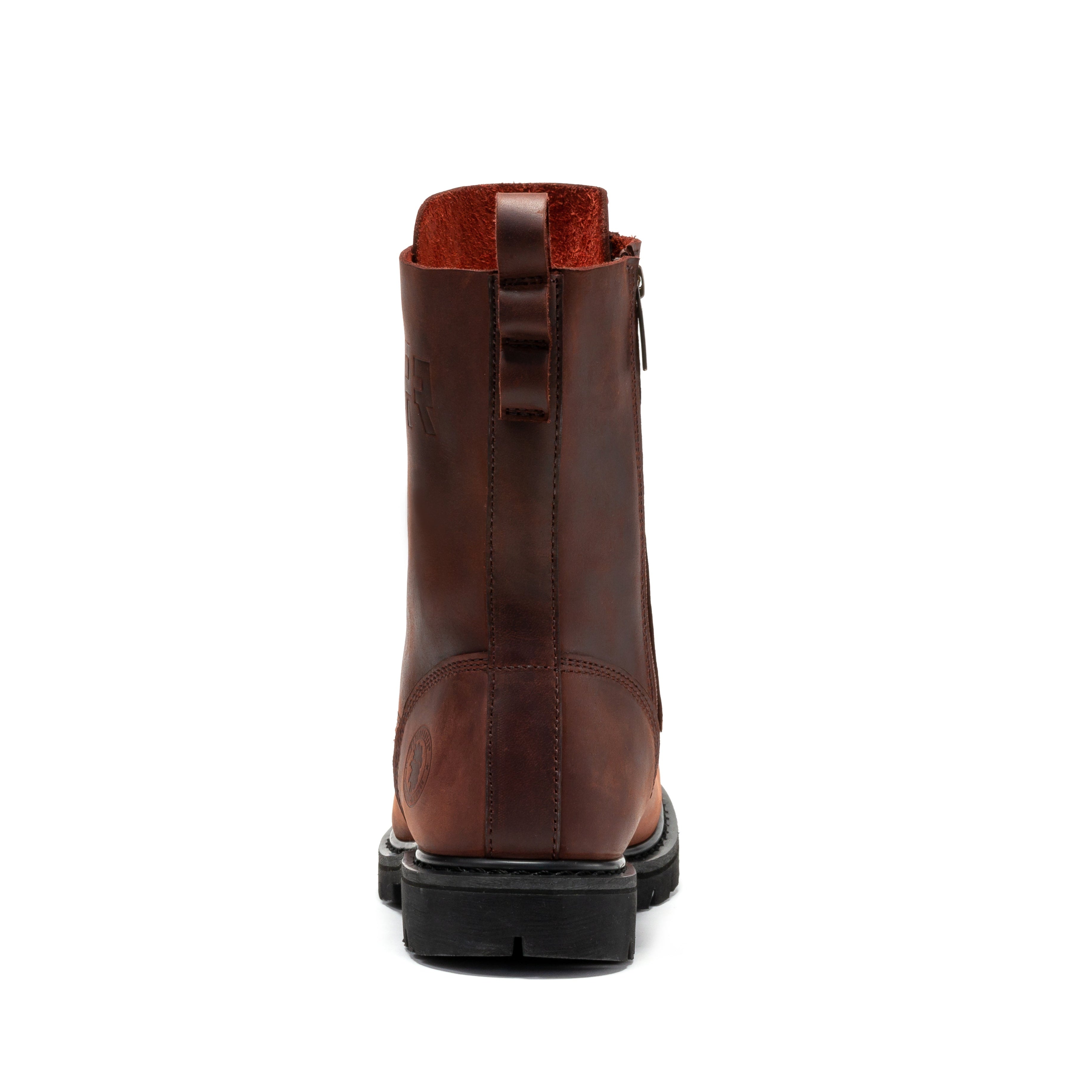 Rockrooster Mantua Mens 8 Inch Soft Toe Zip Work Boot SAP130