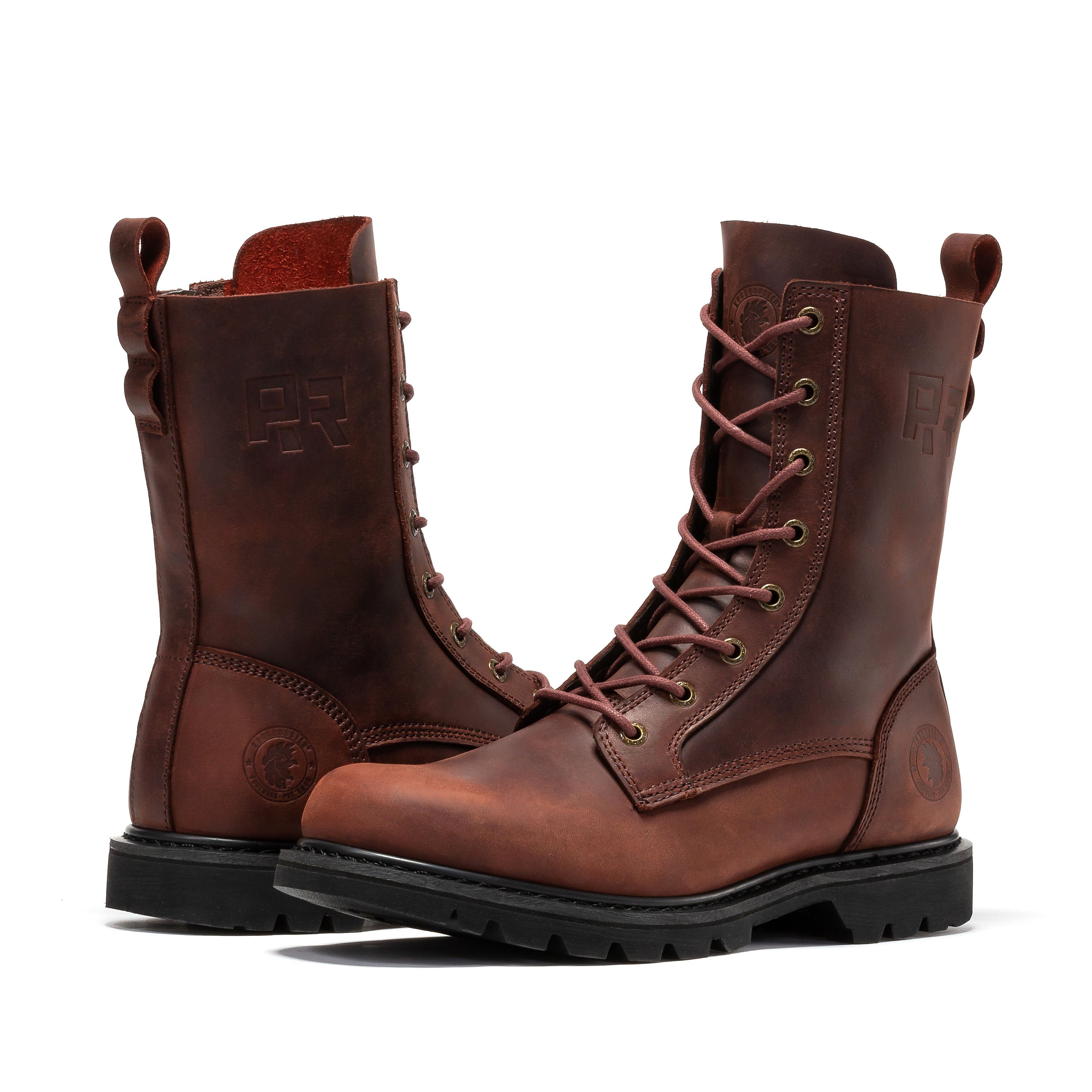 Rockrooster Mantua Mens 8 Inch Soft Toe Zip Work Boot SAP130