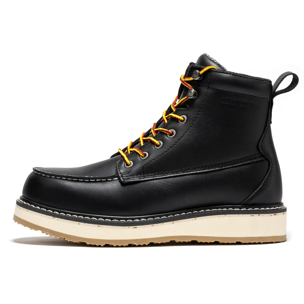 Rockrooster Trinidad Mens 6 Inch Steel Toe Work Boot