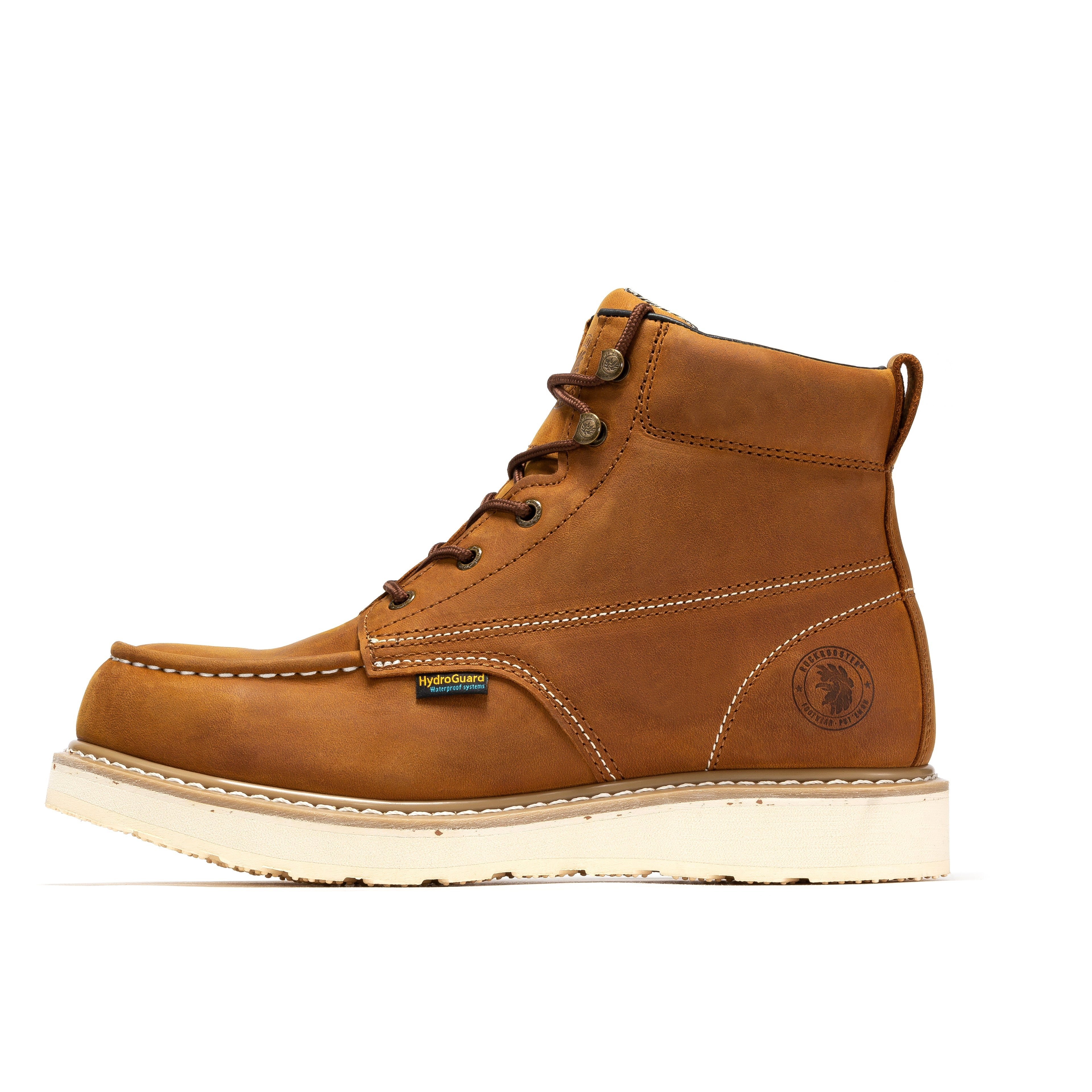 Rockrooster Edgewood Mens 6 Inch Steel Toe Work Boot