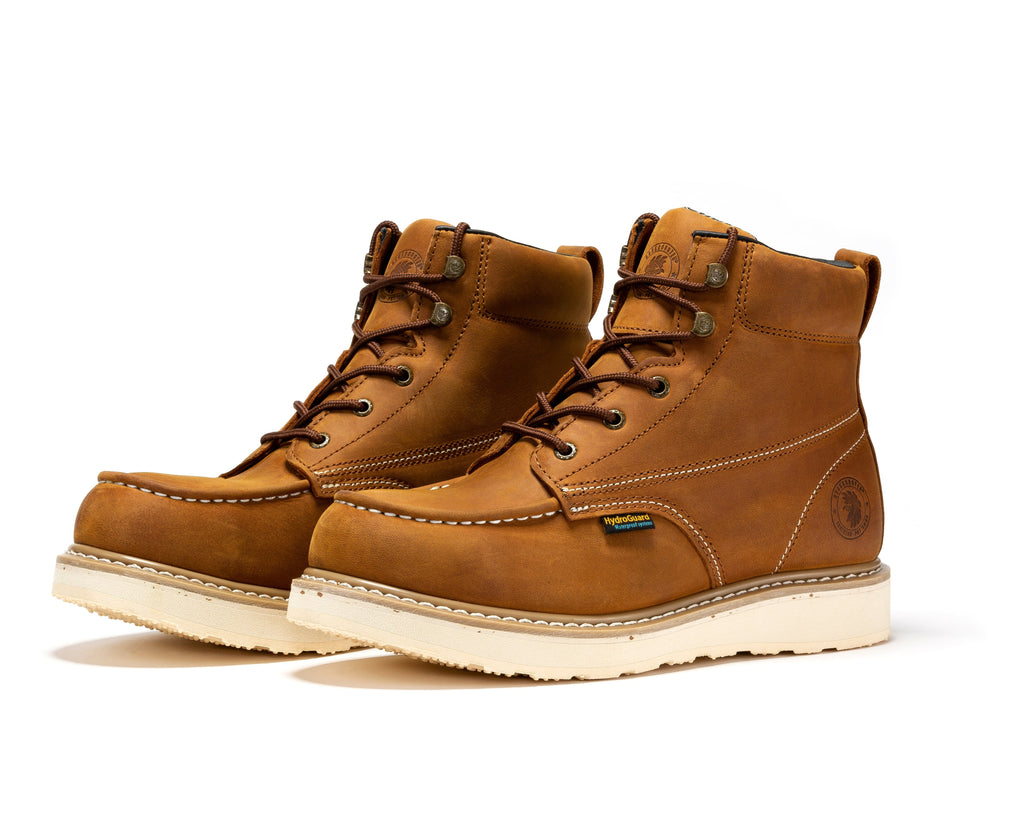 Rockrooster Edgewood Mens 6 Inch Steel Toe Work Boot