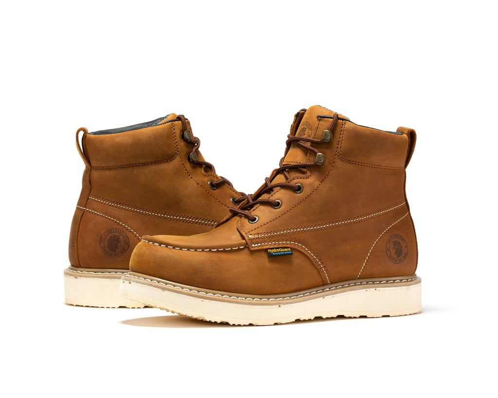 Rockrooster Edgewood Mens 6 Inch Steel Toe Work Boot