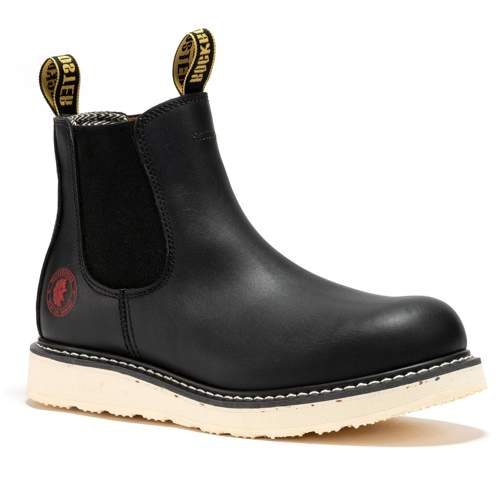 Rockrooster Capitola Mens 6 Inch Steel Toe Chelsea Boot