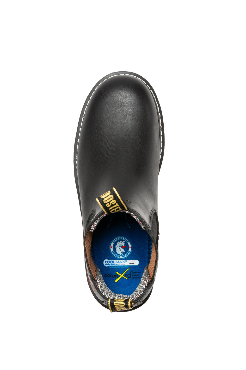 Rockrooster Capitola Mens 6 Inch Steel Toe Chelsea Boot