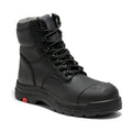 ROCKROOSTER Roslyn Black 7 Inch Zip-Sided Work Boot | CP245Z