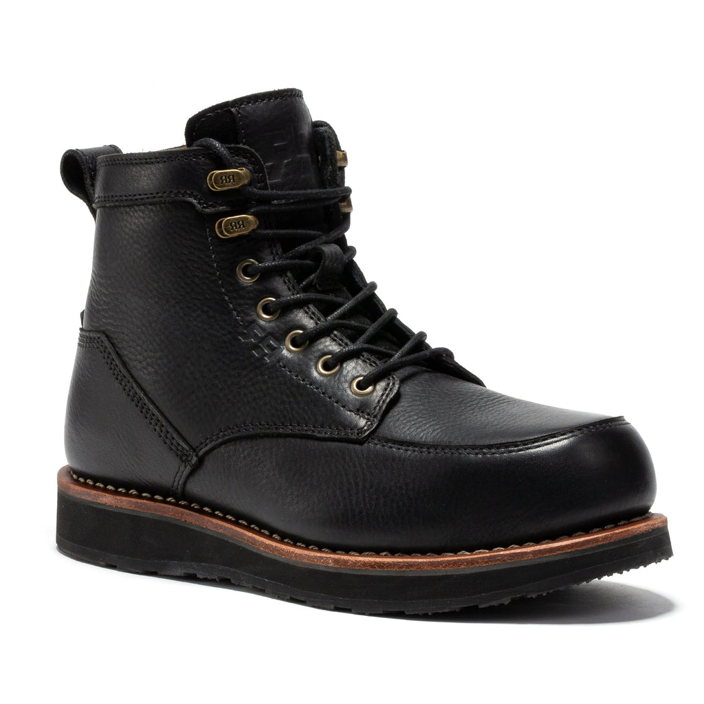 ROCKROOSTER Edgewood Mens 6 Inch Steel Toe Work Boot