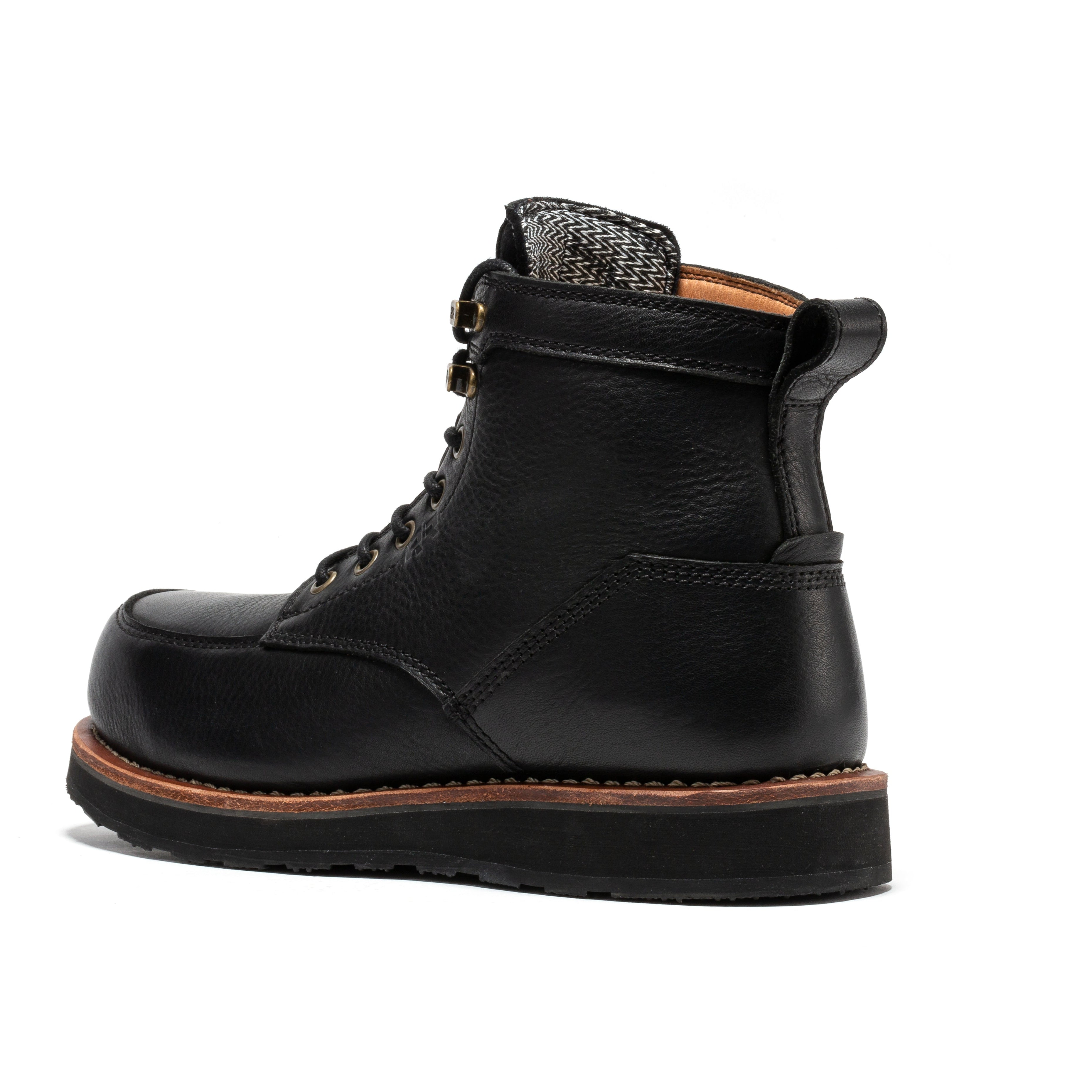 ROCKROOSTER Edgewood Mens 6 Inch Steel Toe Work Boot