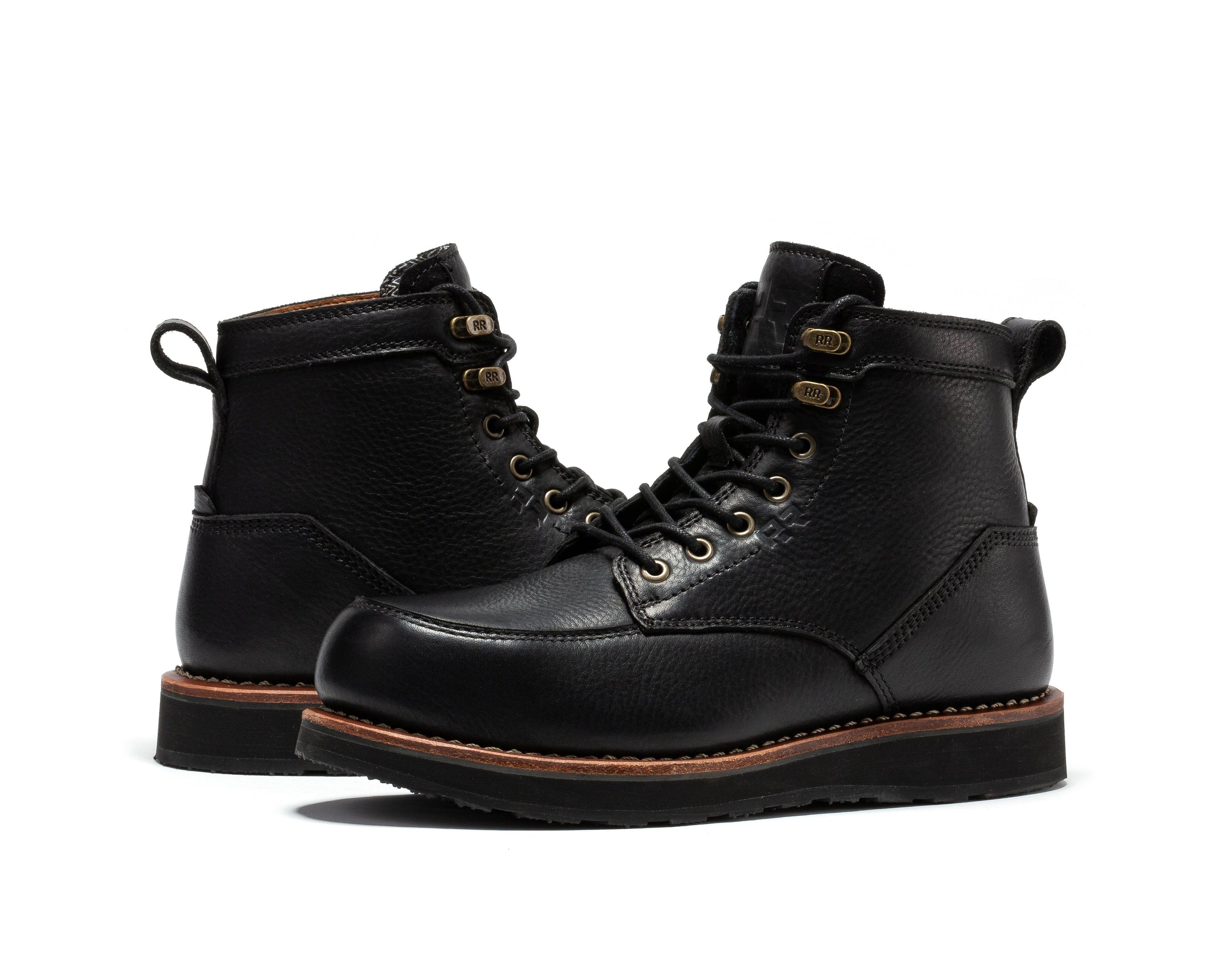ROCKROOSTER Edgewood Mens 6 Inch Steel Toe Work Boot