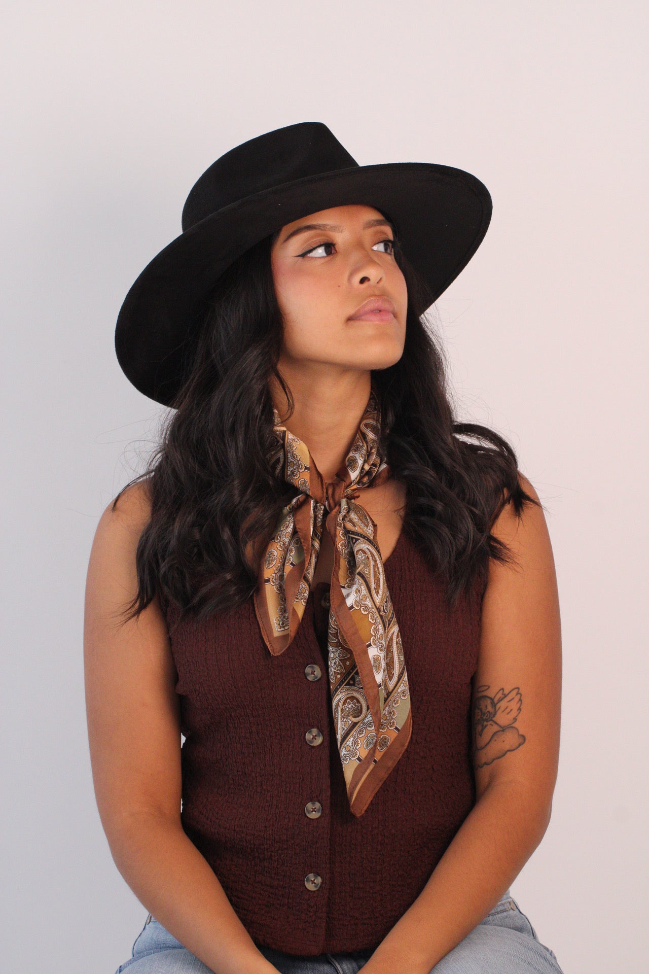 Wilder and Soul The Nomad Western Hat - Black