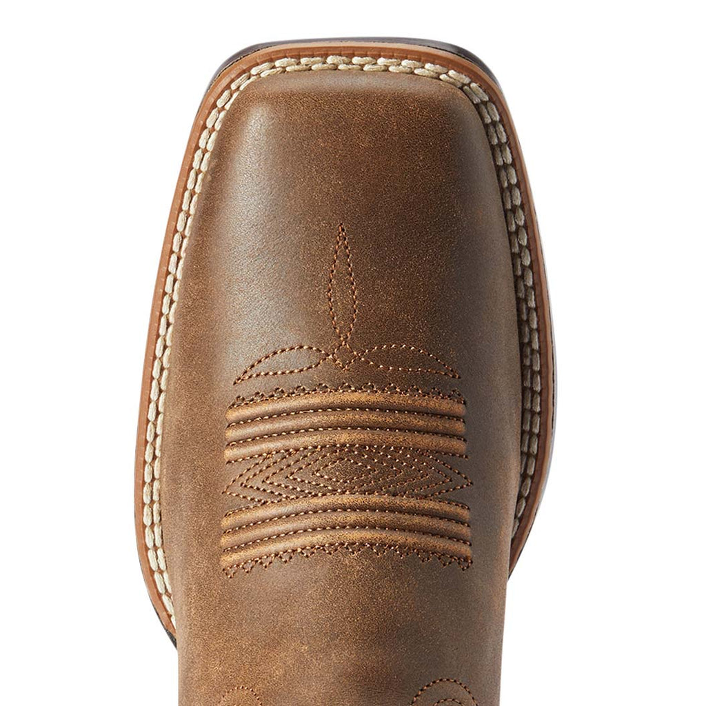 Ariat Women's Odessa StretchFit Western Boot – Fateful Brown | Wide Square Toe | ATS® Technology