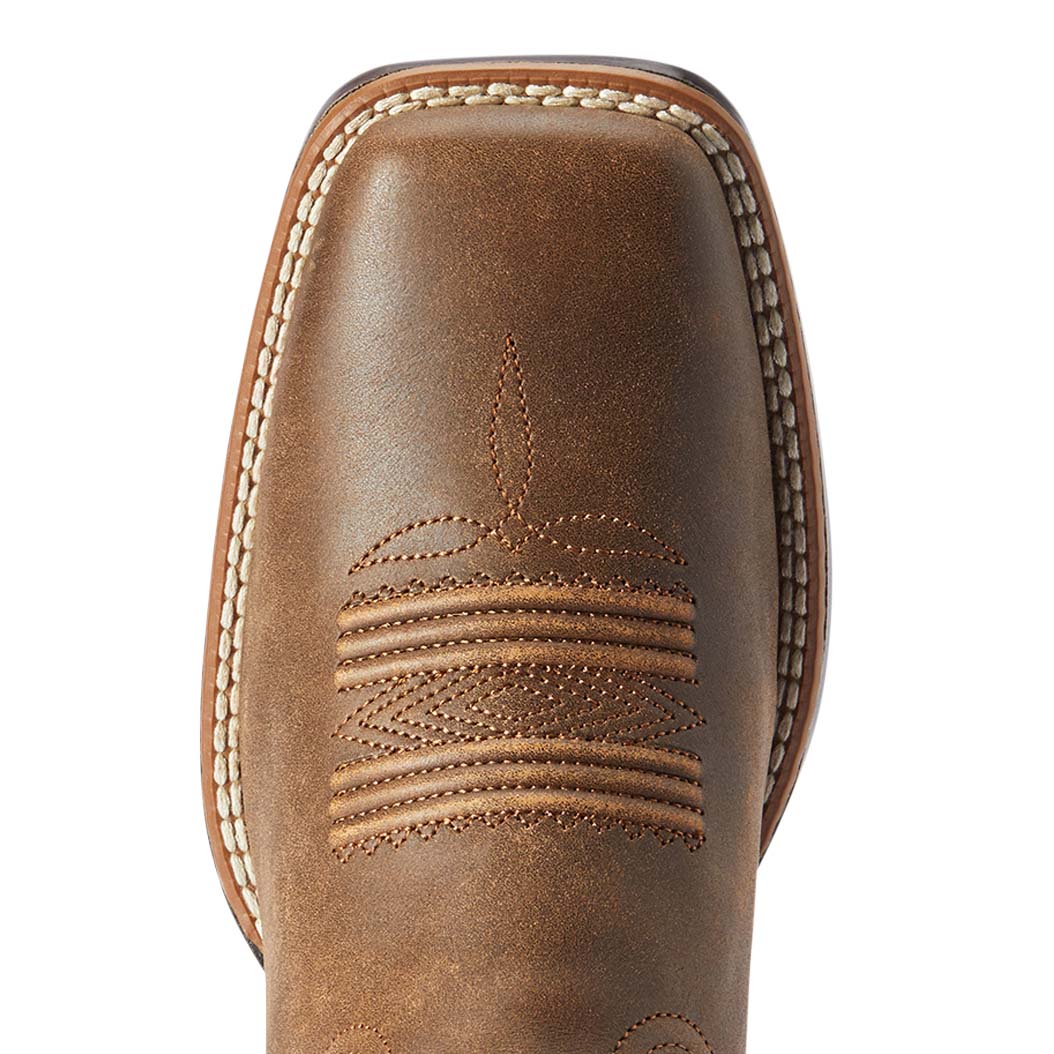 Ariat Women's Odessa StretchFit Western Boot – Fateful Brown | Wide Square Toe | ATS® Technology