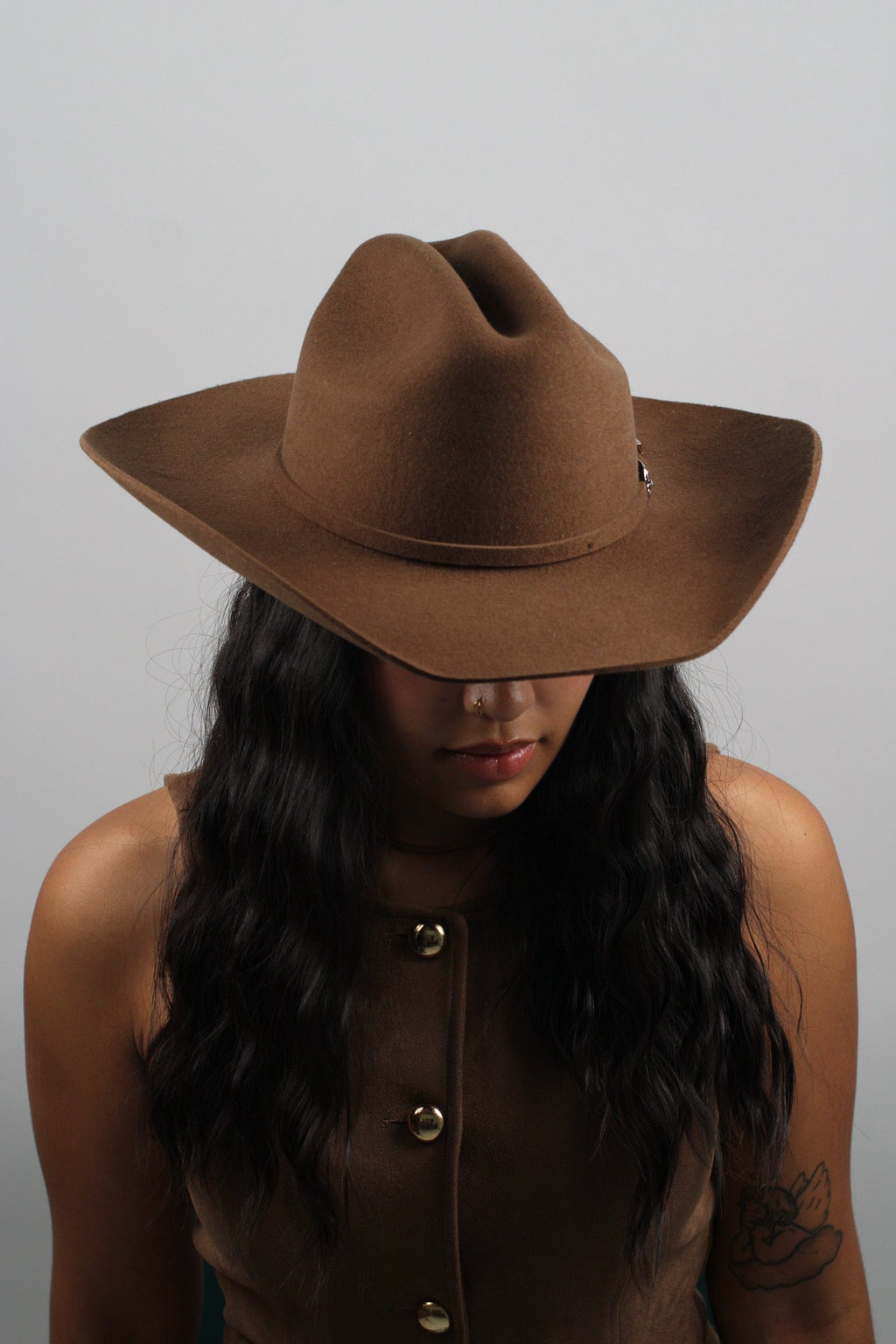 Wilder and Soul Mustang Western Hat - Caramel