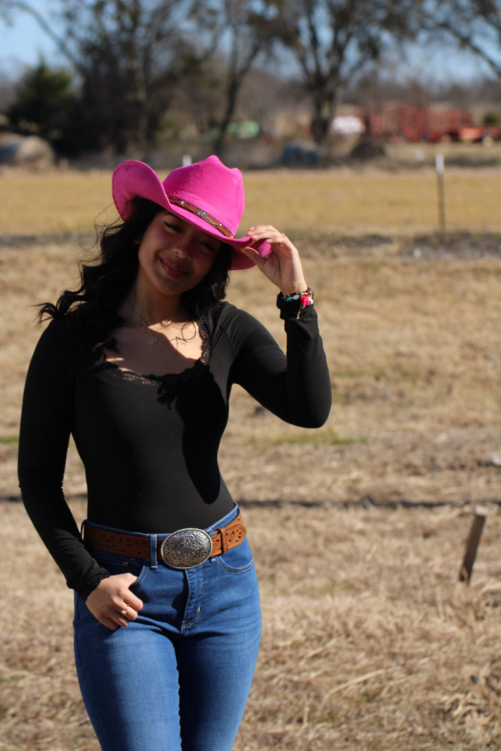 Wilder and Soul Durango Western Hat - Magenta