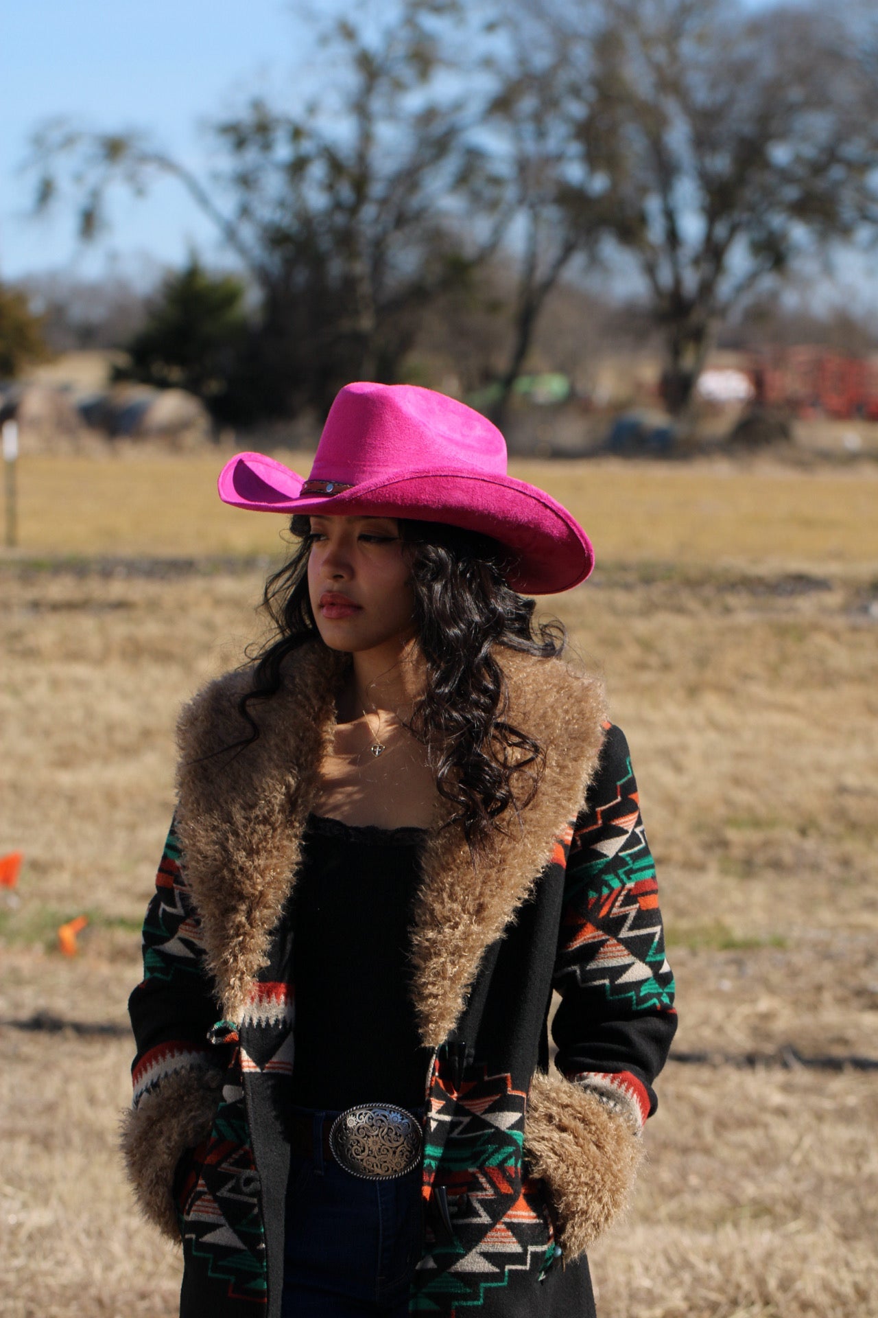 Wilder and Soul Durango Western Hat - Magenta