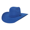 Gone Country American Royal Blue 5X Wool Felt Cowboy Hat