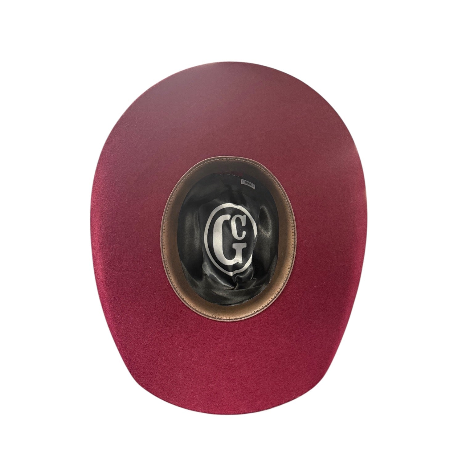Gone Country American Wine 5X Wool Felt Cowboy Hat
