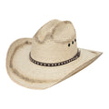 Gone Country Backroads Natural Palm Straw Cowboy Hat