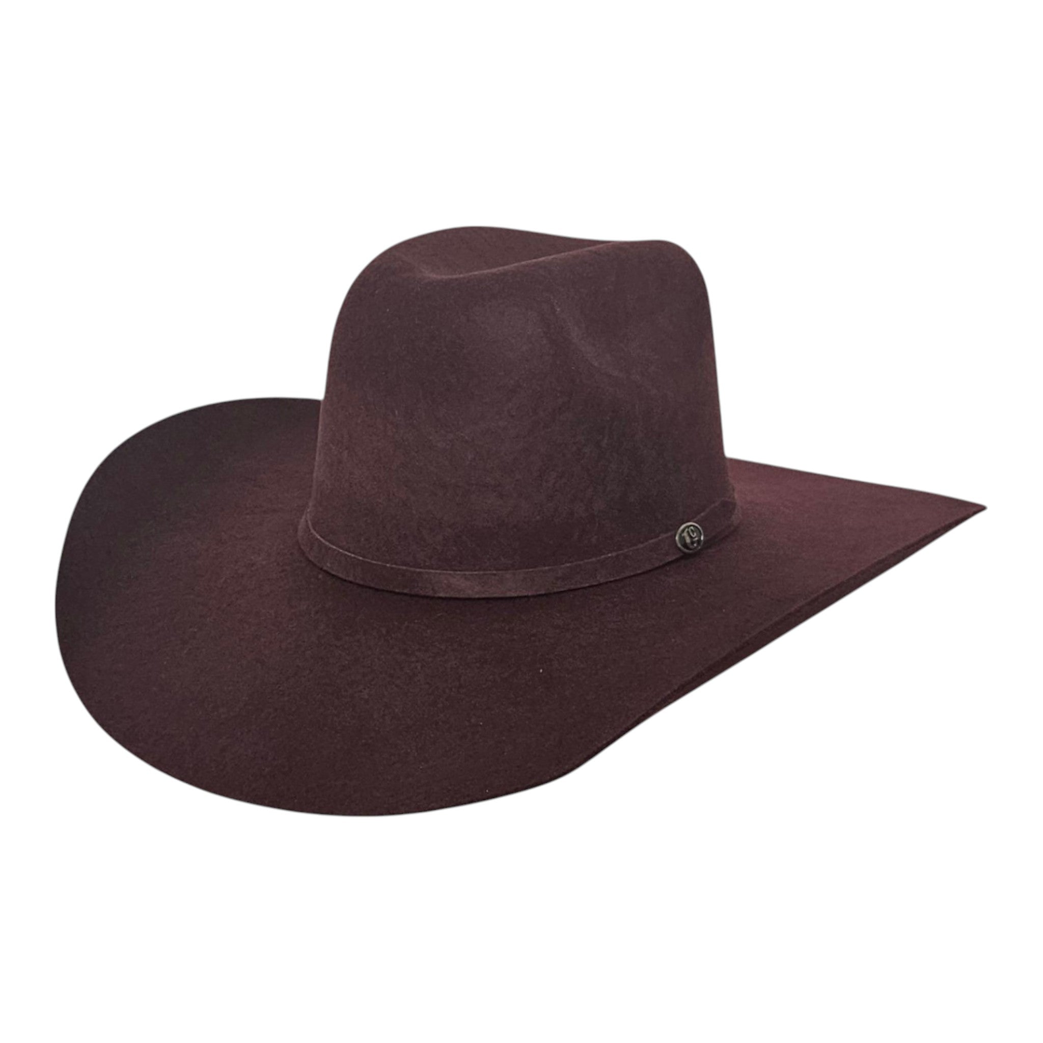 Gone Country Big Sky Black Cherry 5X Wool Felt Cowboy Hat