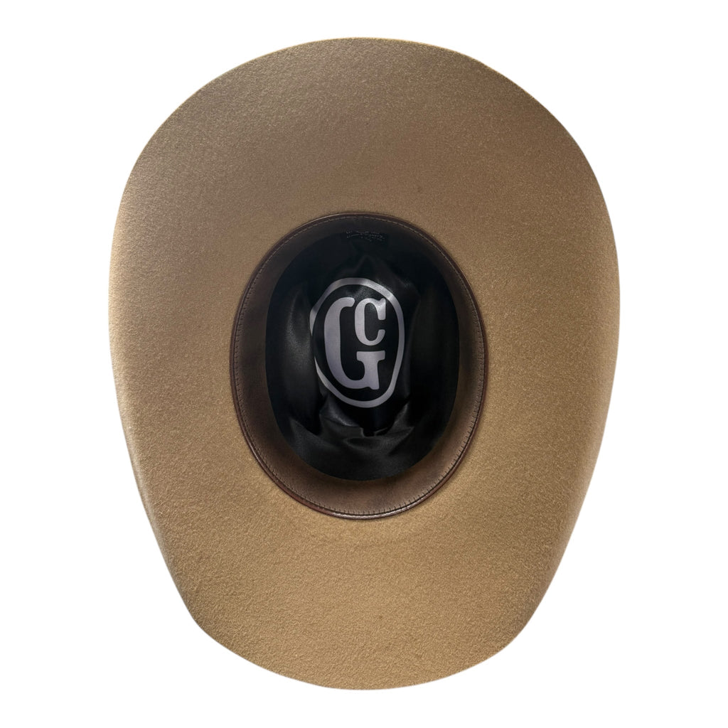 Gone Country Big Sky Chestnut 5X Wool Felt Cowboy Hat