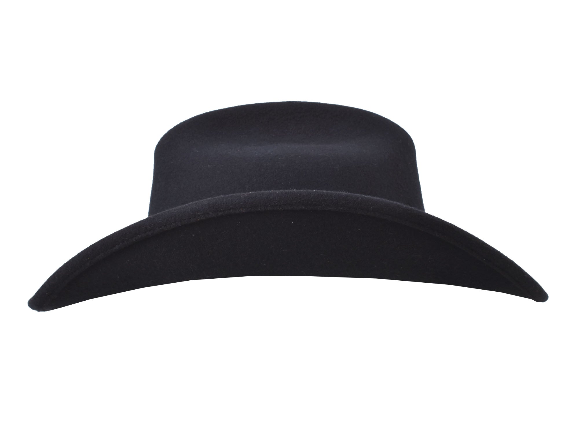 Bigalli Alamo Men's Wool Felt Cowboy Hat – Cattleman Crown | Chocolate, Black, Khaki & Cream