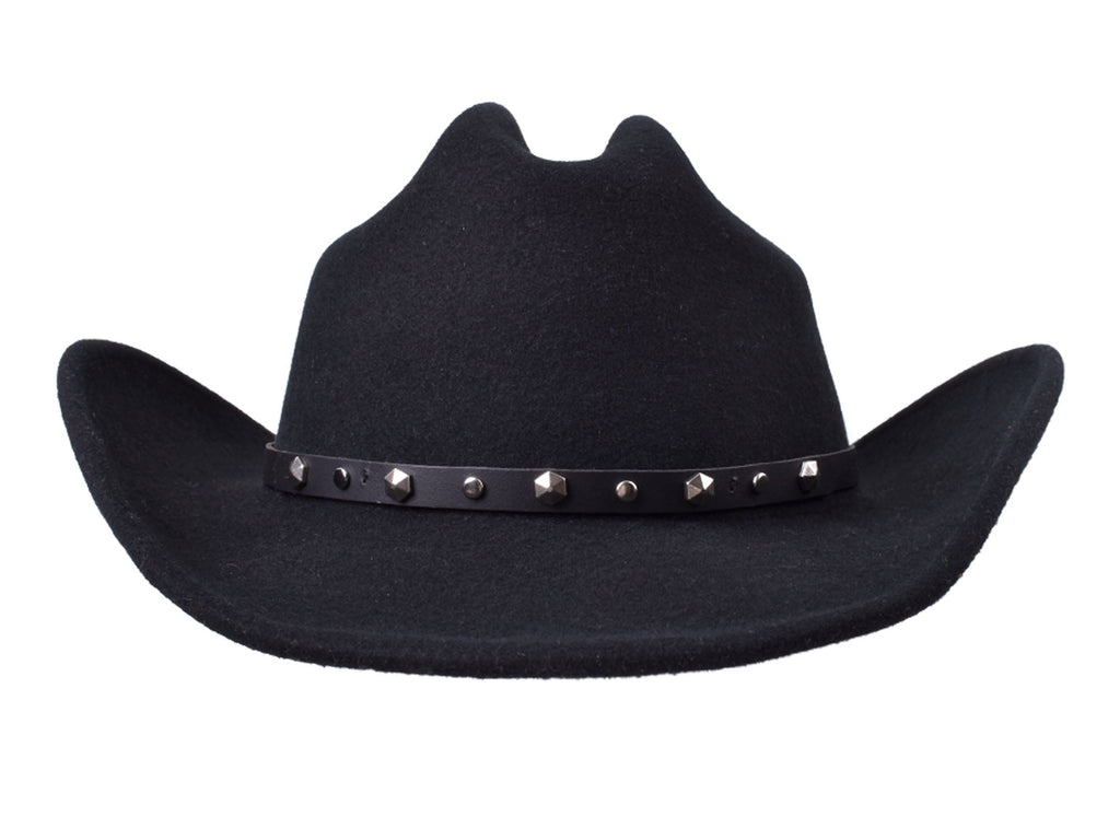Bigalli Alamo Men's Wool Felt Cowboy Hat – Cattleman Crown | Chocolate, Black, Khaki & Cream