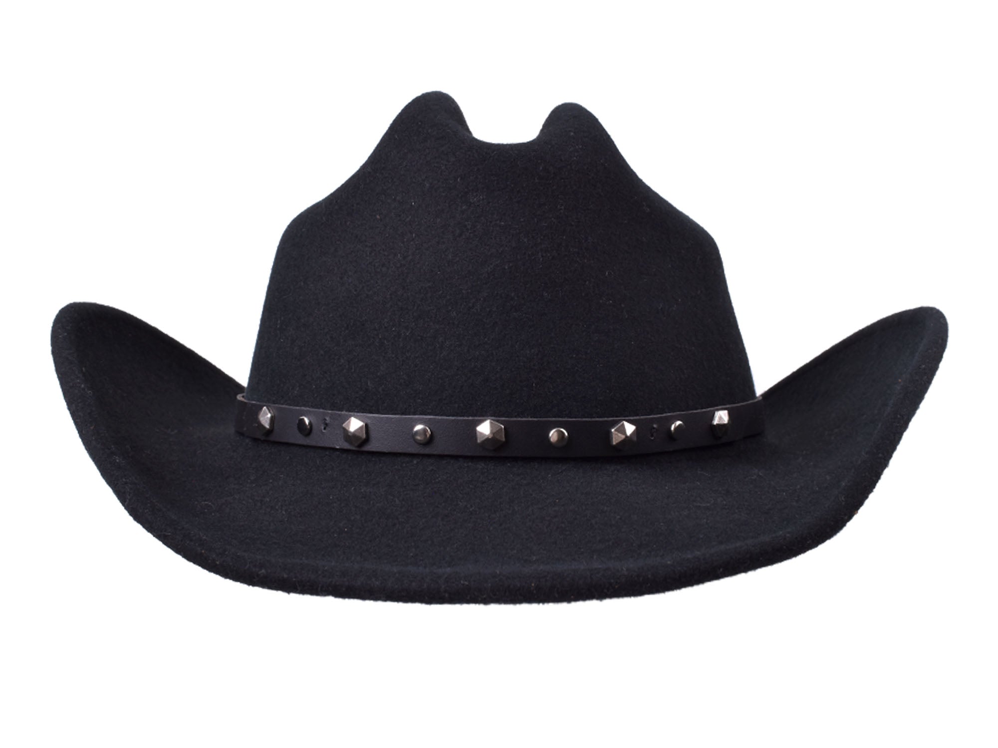 Bigalli Alamo Men's Wool Felt Cowboy Hat – Cattleman Crown | Chocolate, Black, Khaki & Cream