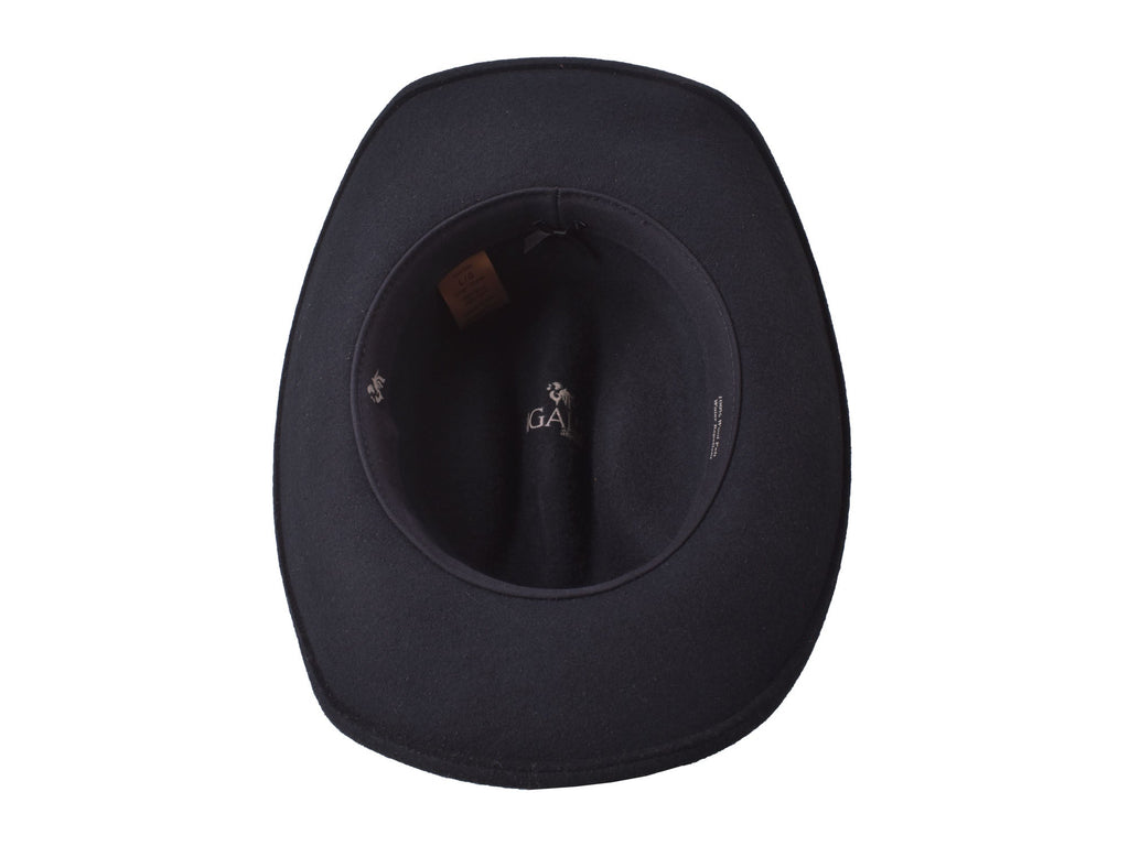 Bigalli Alamo Men's Wool Felt Cowboy Hat – Cattleman Crown | Chocolate, Black, Khaki & Cream