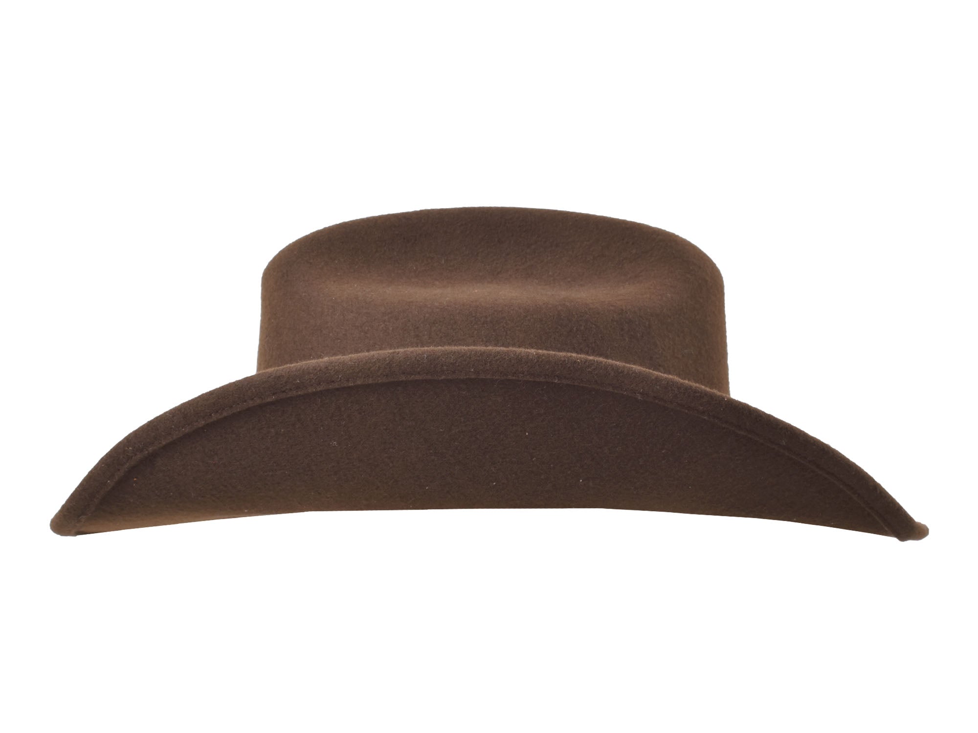 Bigalli Alamo Men's Wool Felt Cowboy Hat – Cattleman Crown | Chocolate, Black, Khaki & Cream