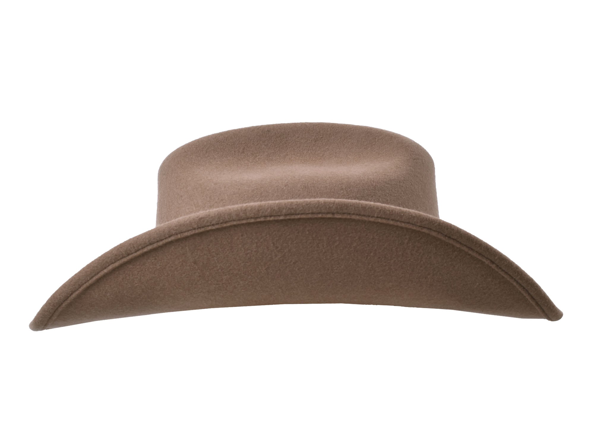 Bigalli Alamo Men's Wool Felt Cowboy Hat – Cattleman Crown | Chocolate, Black, Khaki & Cream