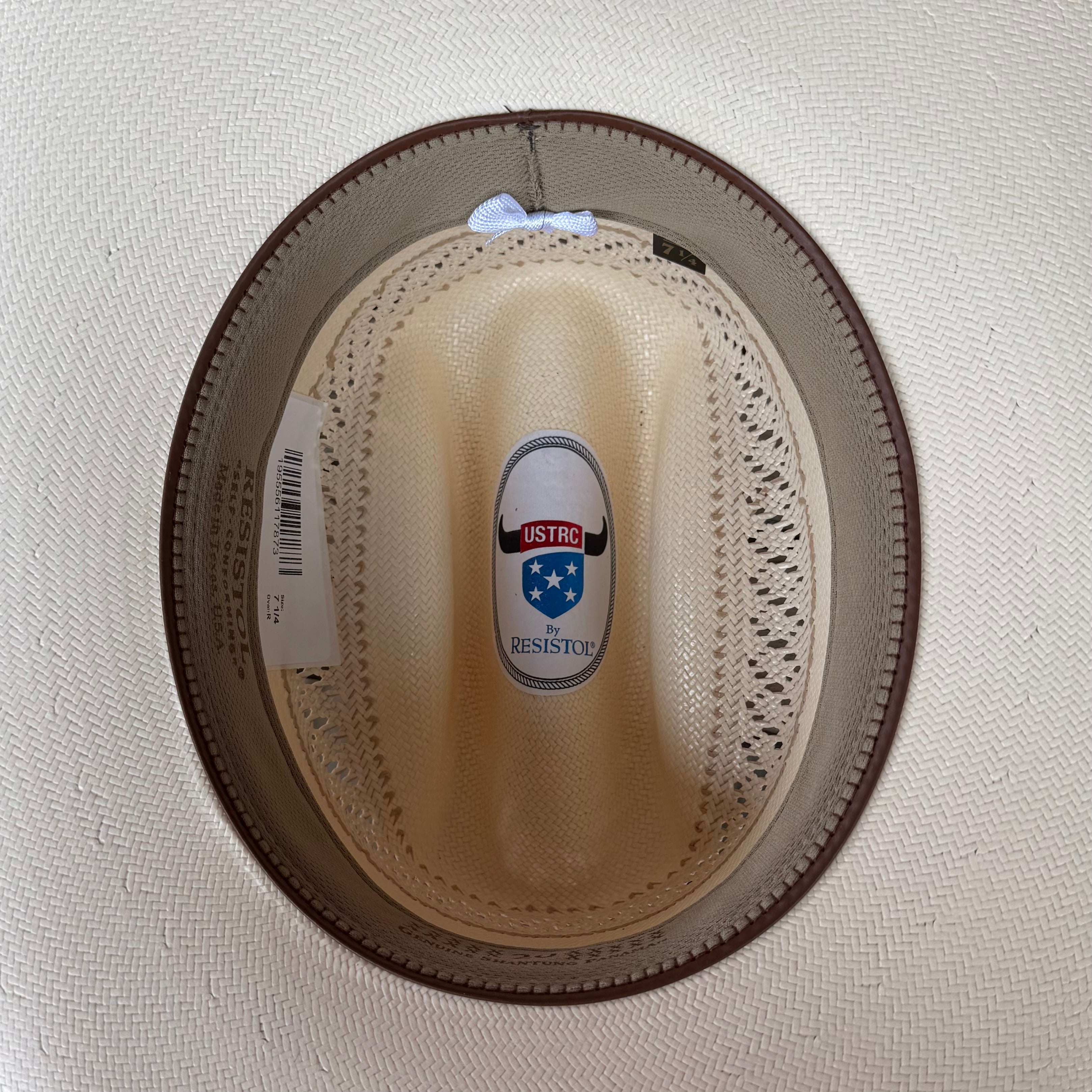 Resistol Wildfire 20X Premium Straw Cowboy Hat – Natural Cream | Cattleman Crown