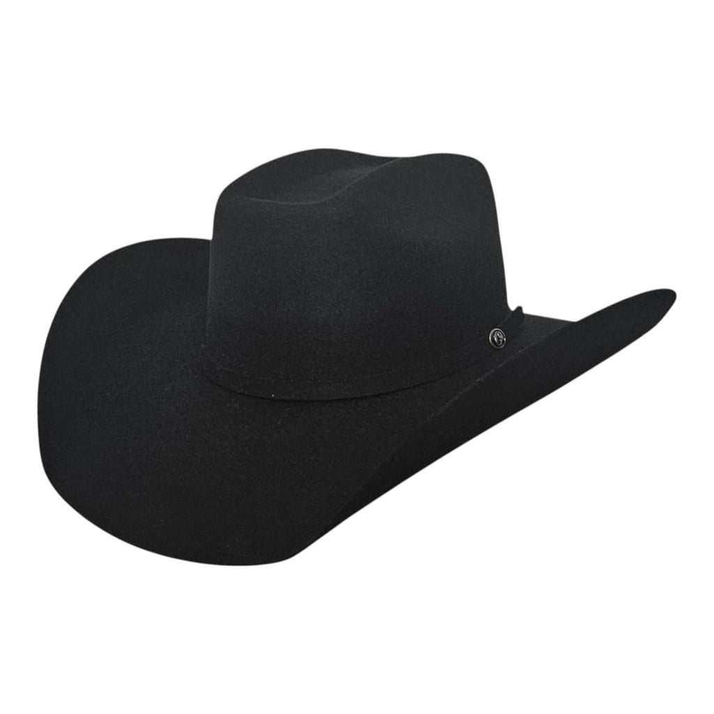 Gone Country Cody Black 5X Wool Felt Cowboy Hat